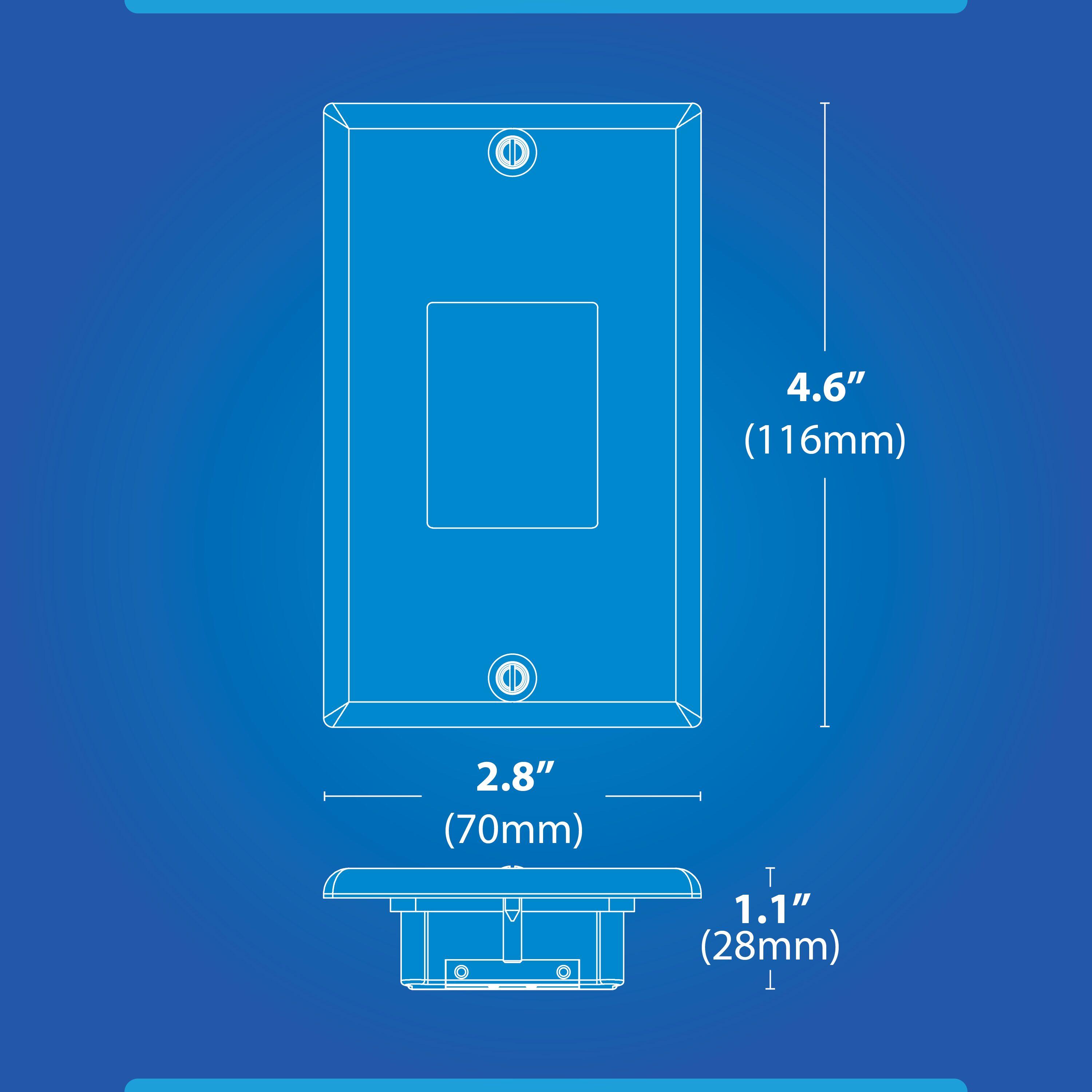 NICOR Lighting Integrated LED Step Light