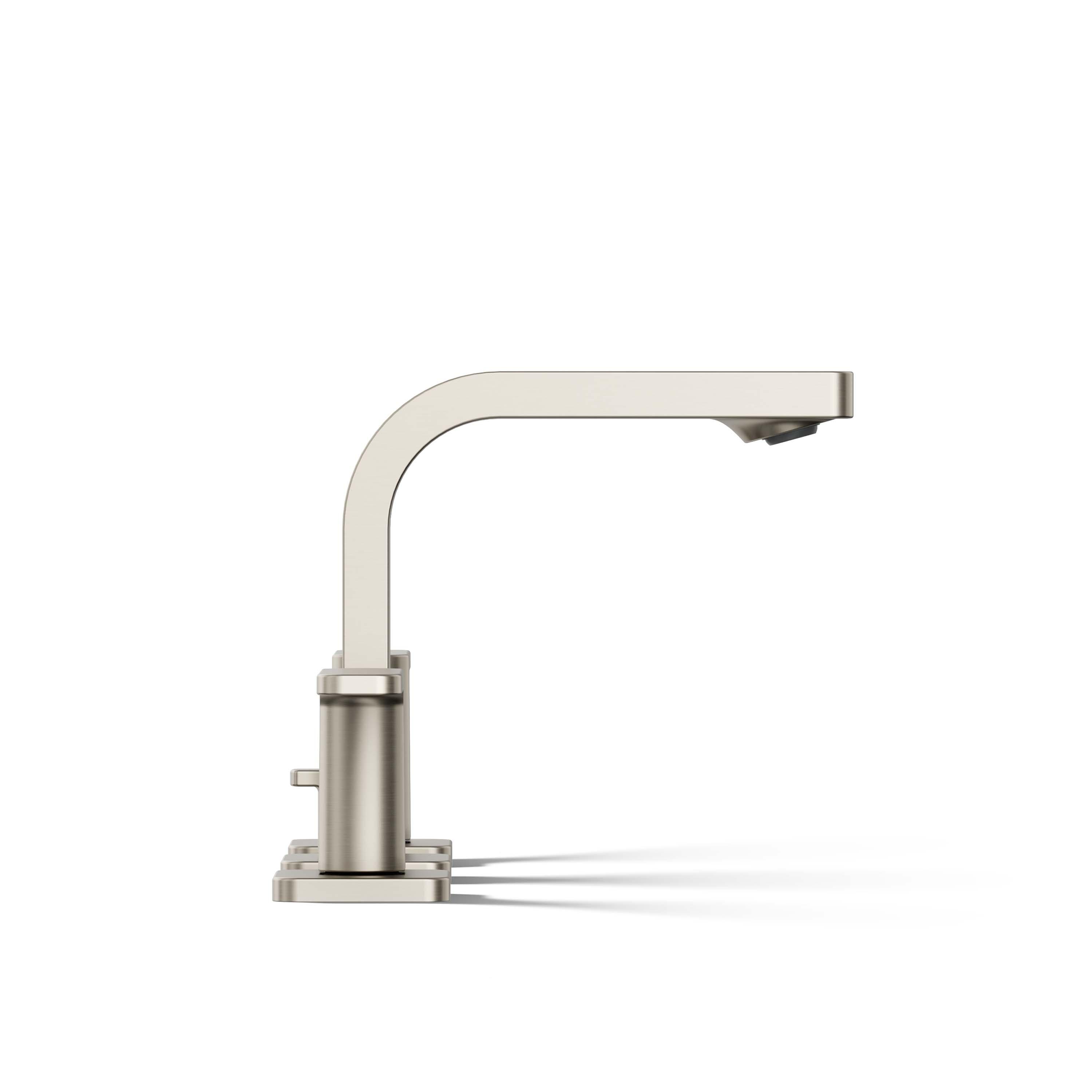 Kohler ® Parallel ® Widespread Nickel Bathroom Sink Faucet and Handles