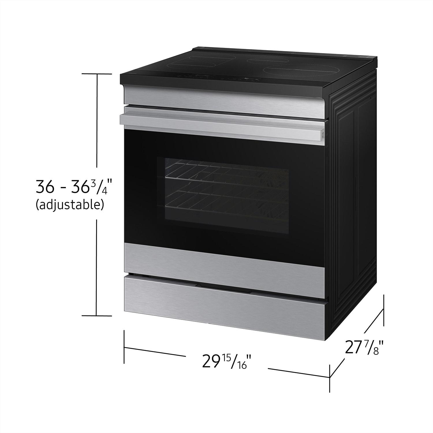 Samsung Bespoke Smart Slide-In Induction Range 6.3 cu. ft. with Ambient Edge Lighting