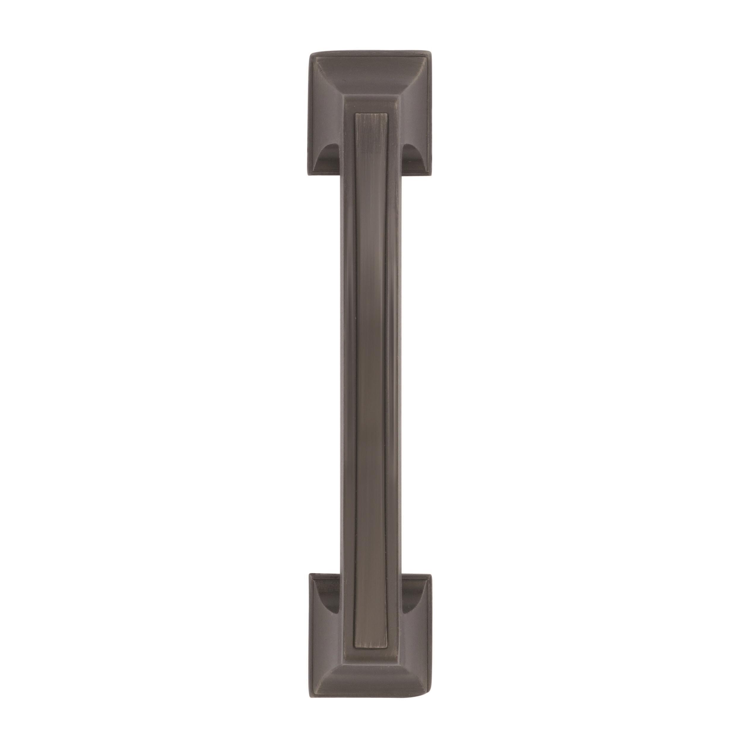 Amerock Mulholland 3 inch (76mm) Center-to-Center Gunmetal Cabinet Pull