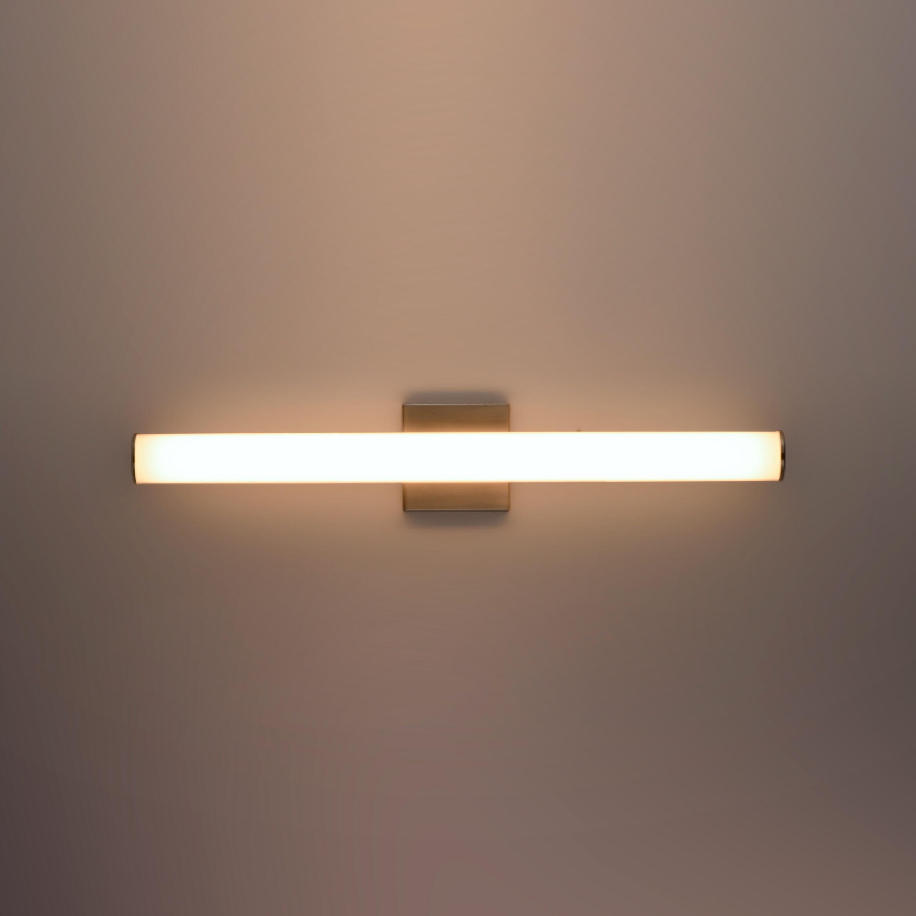 Maxim 52102SN 24 in. Rail Satin Nickel LED Bath Vanity Wall Light