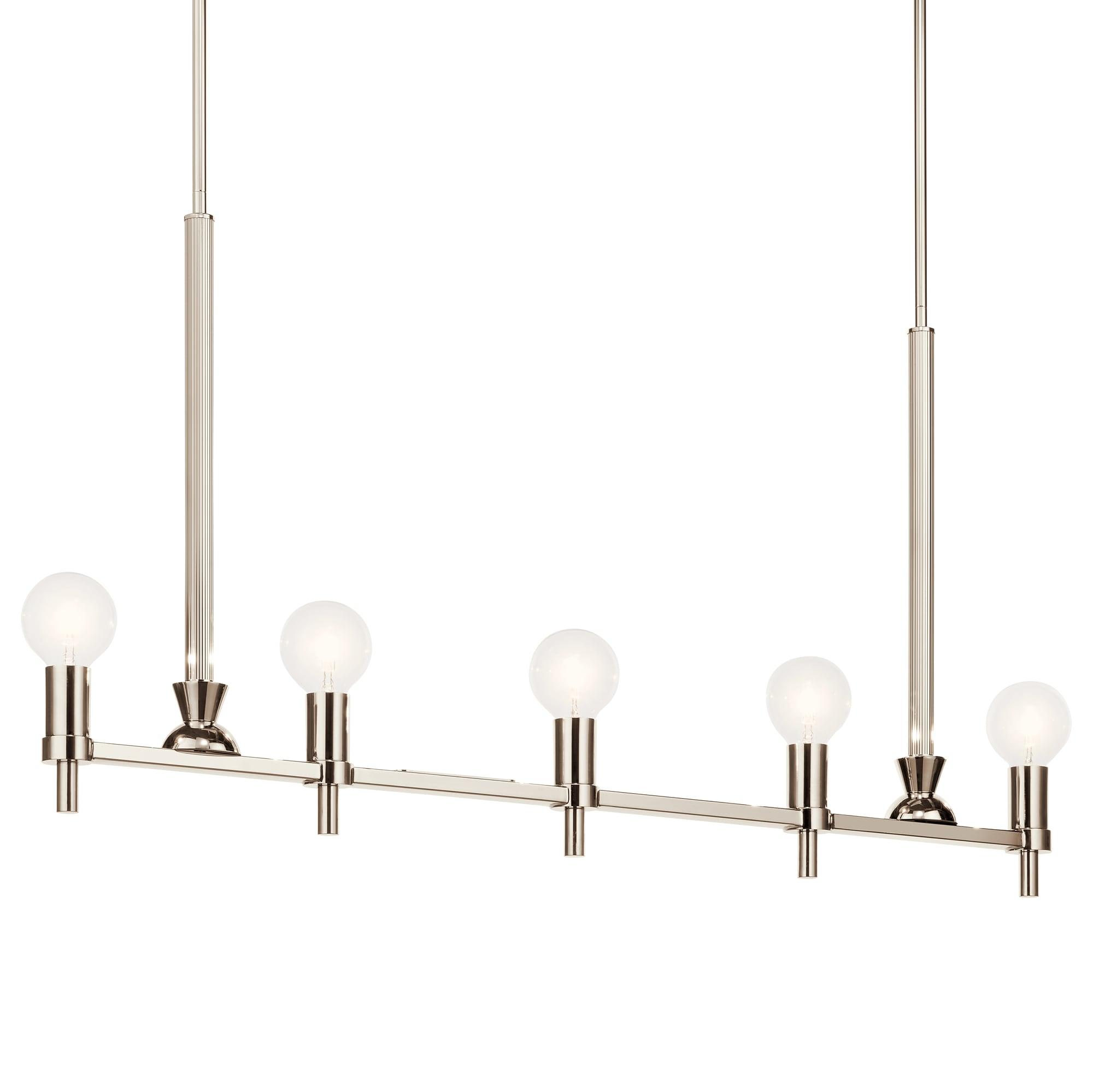 Kichler Lighting Torvee 5 - Light Chandelier in  Nickel Textured