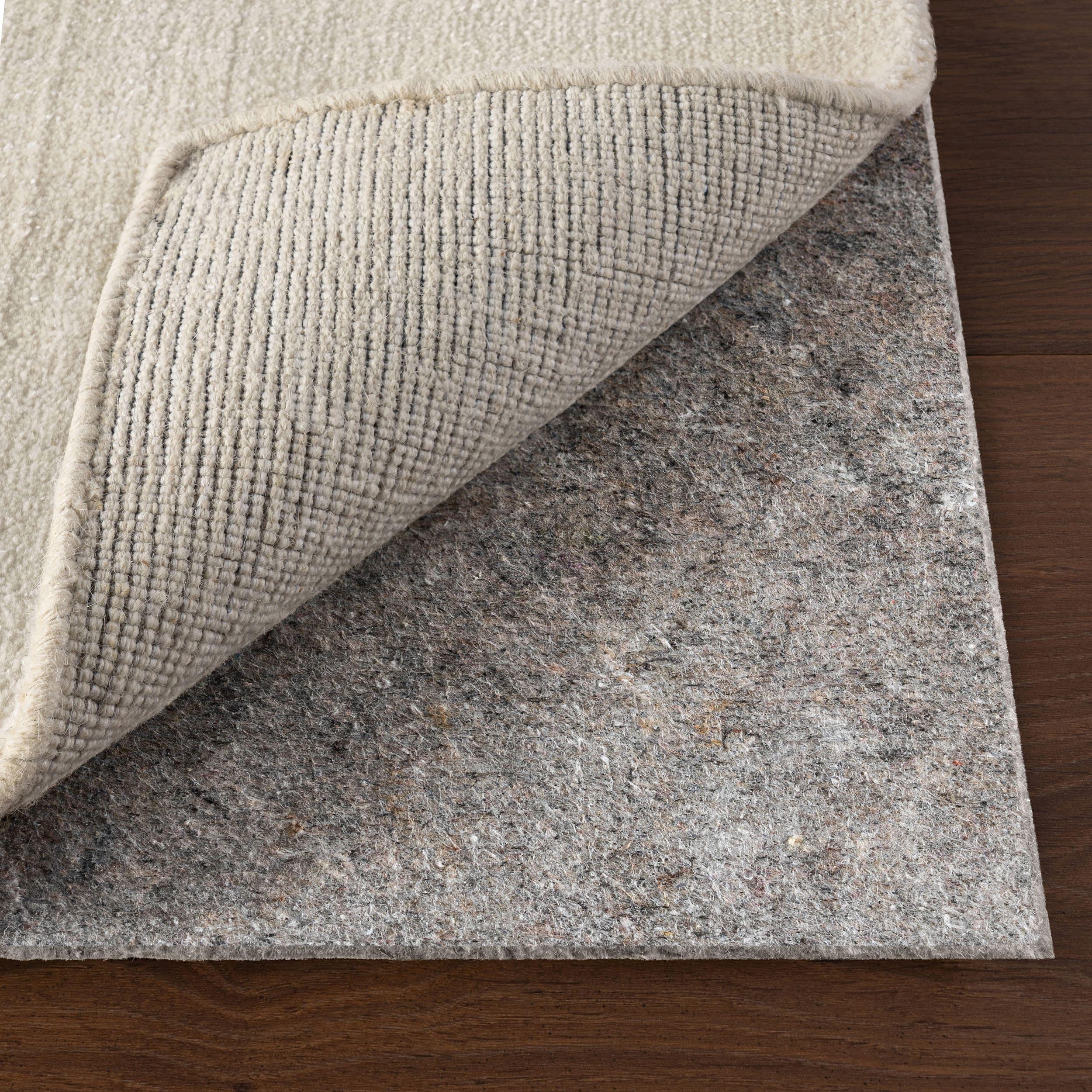 Nuloom Brody Eco-Friendly Non Skid Rug Pad, Square 4', Gray