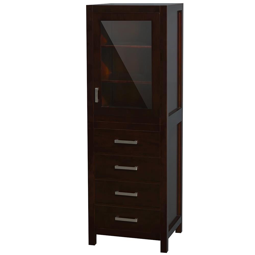 Sheffield Solid Wood Freestanding Linen Cabinet