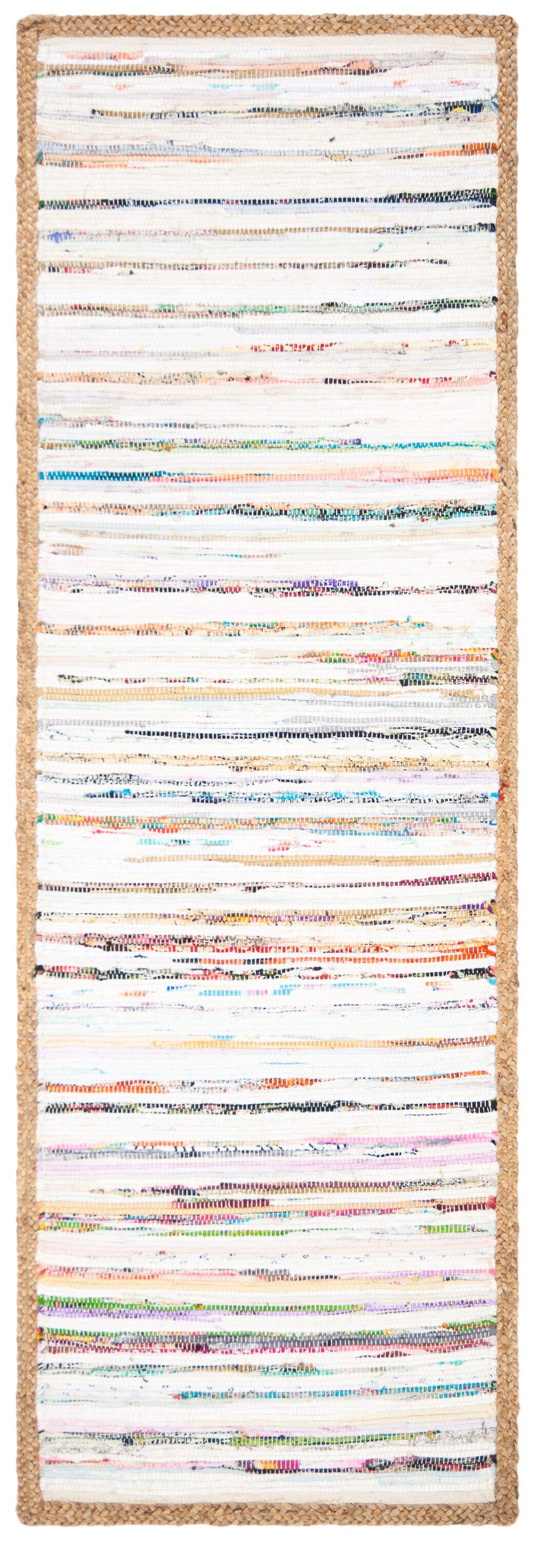 Montauk MTK960 Hand Woven Runner Rug - Grey/Natural - 2'3"x7' - Safavieh.
