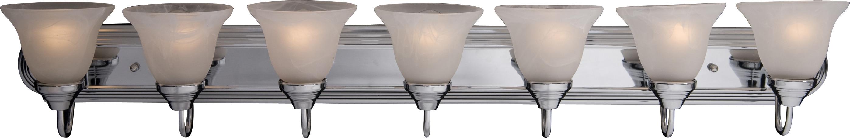 Maxim Lighting Essentials - 801x 7 - Light Vanity in  Polished Chrome