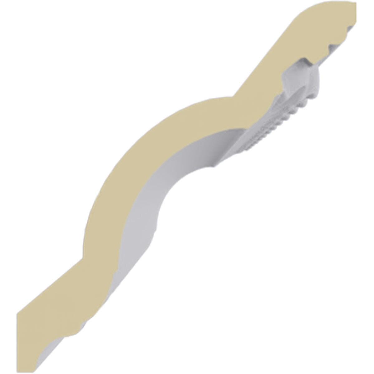 Ekena Millwork 3"H x 2 3/4"P x 4 1/8"F x 94 1/2"L, (1 3/8" Repeat), Egg and Dart Crown Moulding