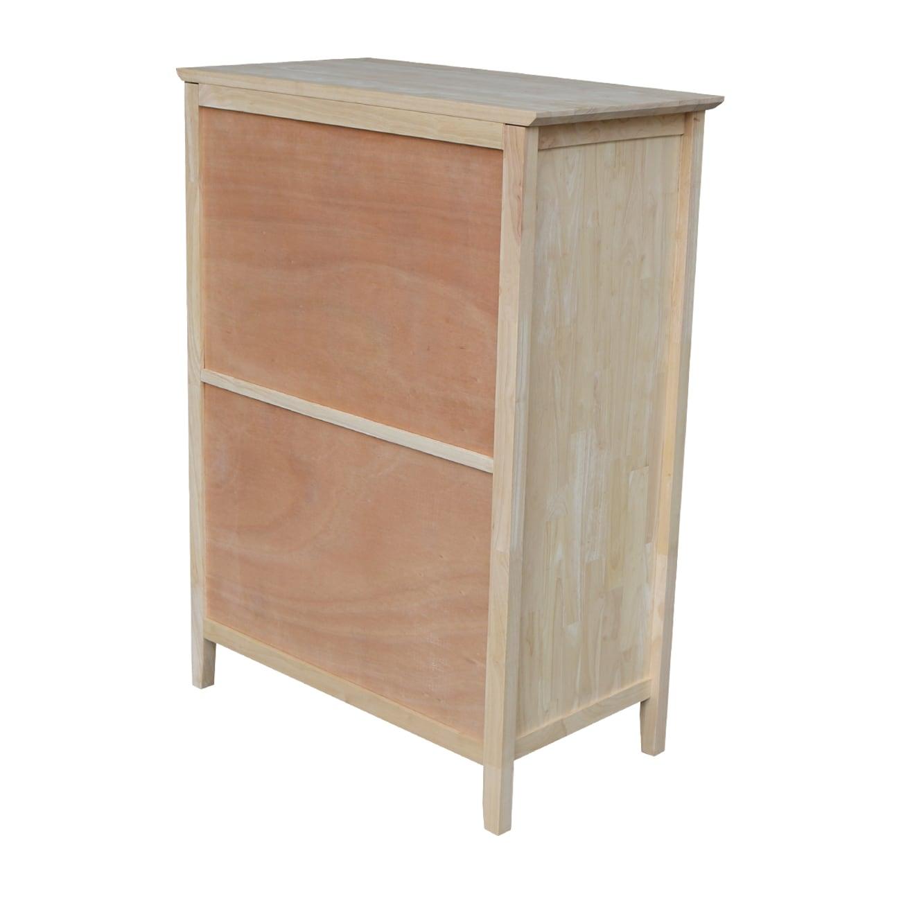 Brooklyn 4-Drawer Unfinished Wood Chest of Drawers