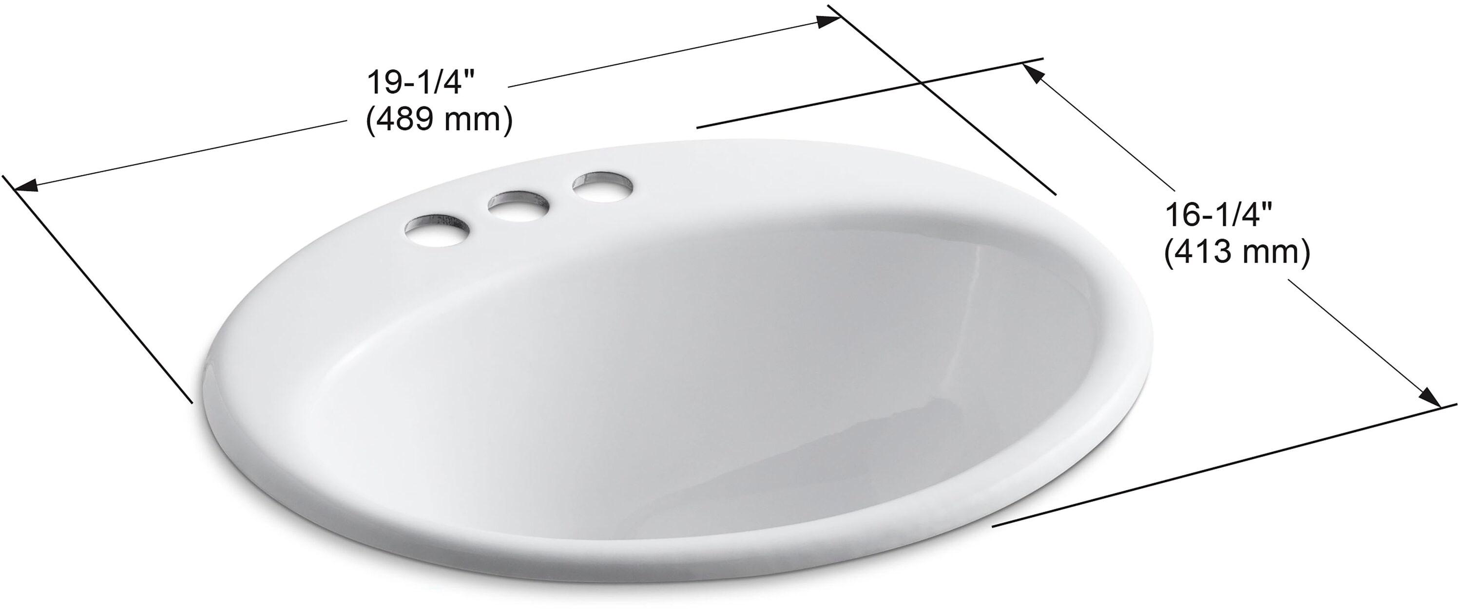 Farmington Self-Rimming Bathroom Sink