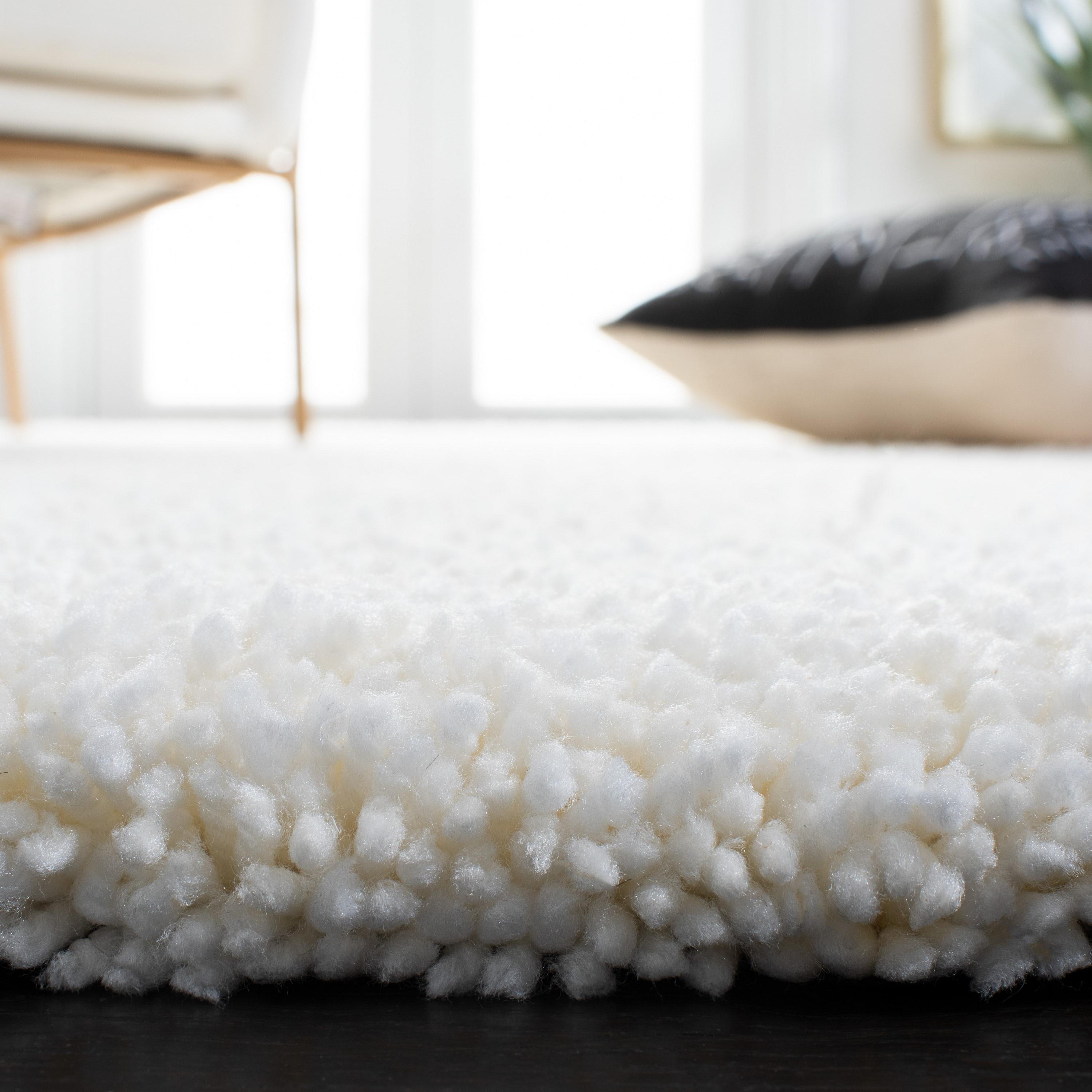 Ultimate Shag SGU211 Hand Tufted Indoor Area Rug - Ivory - 5'x8' - Safavieh.
