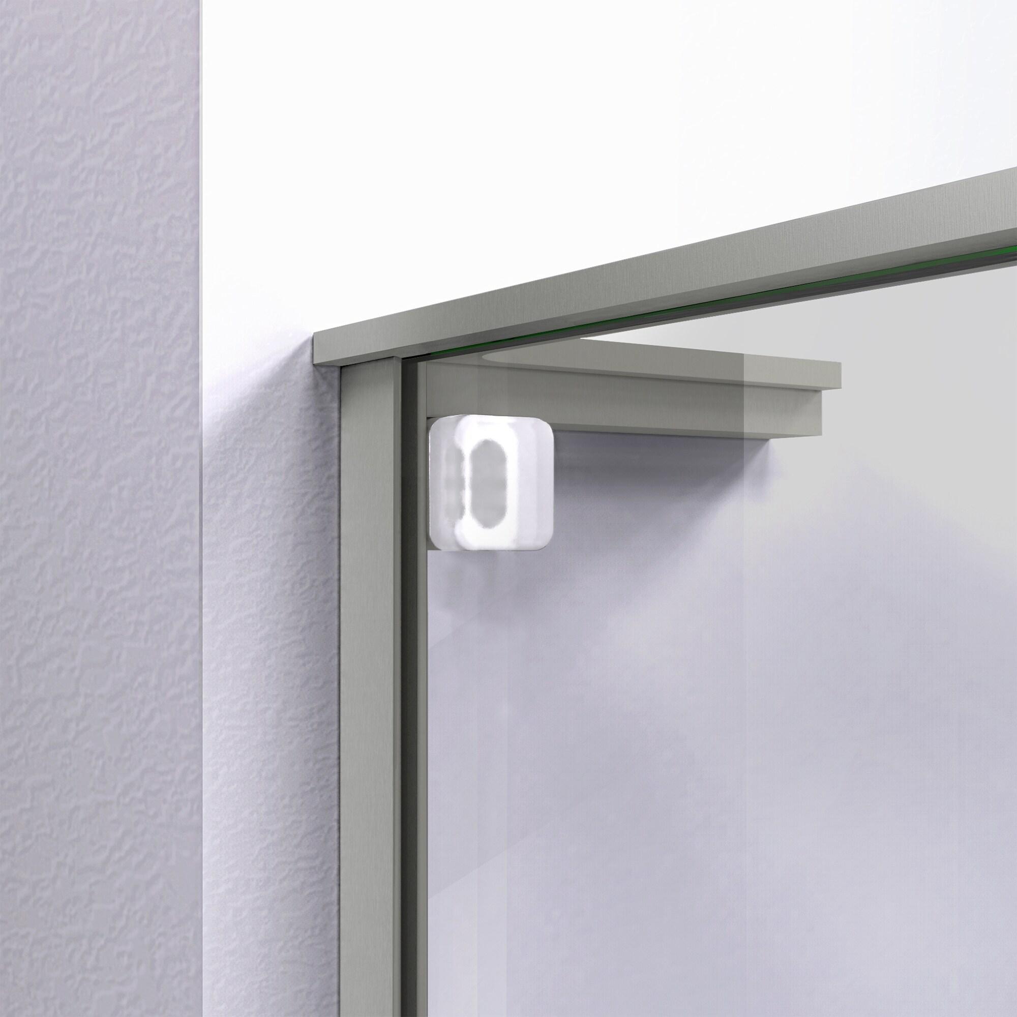 Mirage-Z 56'' W x 58" H Single Sliding Frameless Tub Door with ClearMax™ Technology