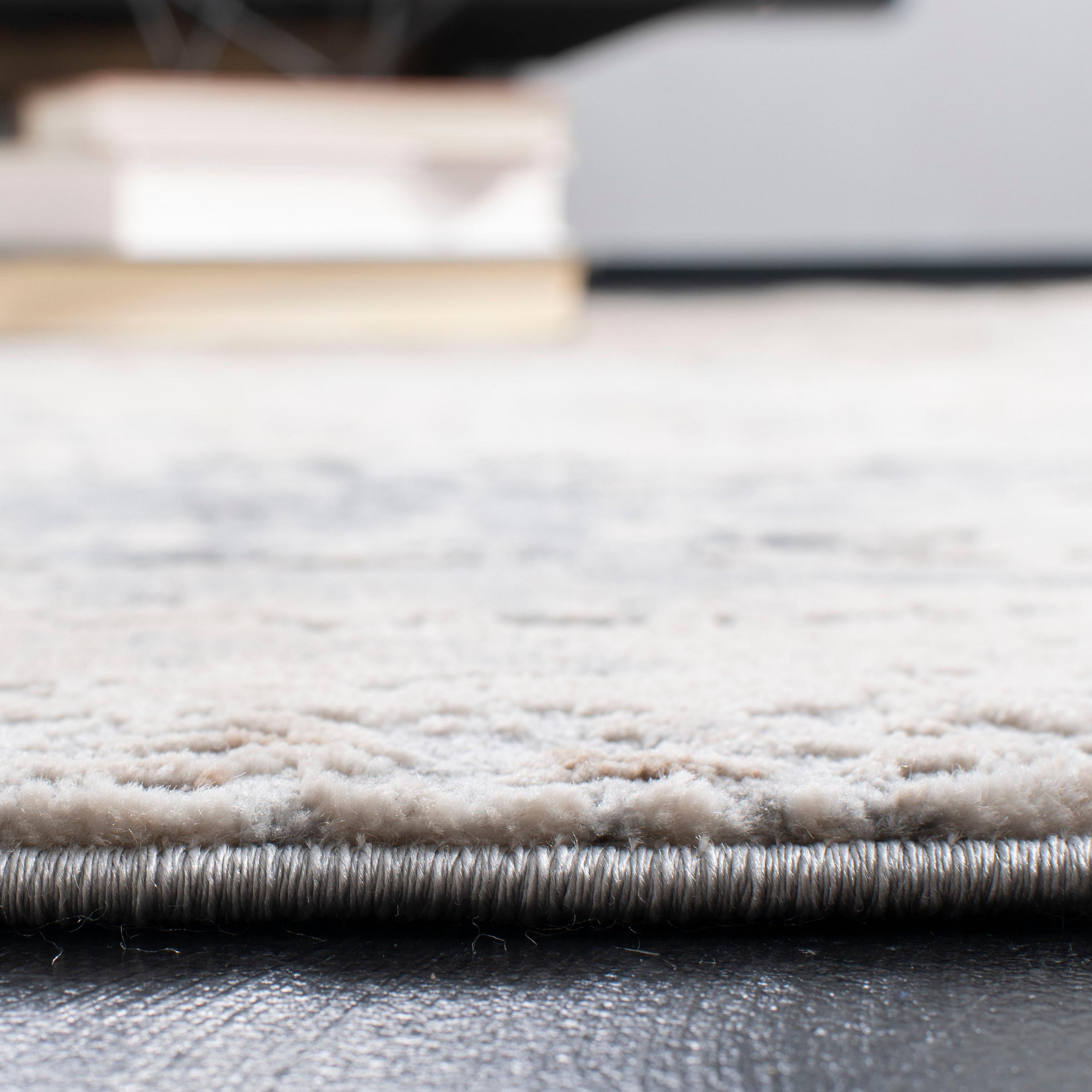 Invista INV432 Power Loomed Area Rug - Cream/Grey - 4'x6' - Safavieh.