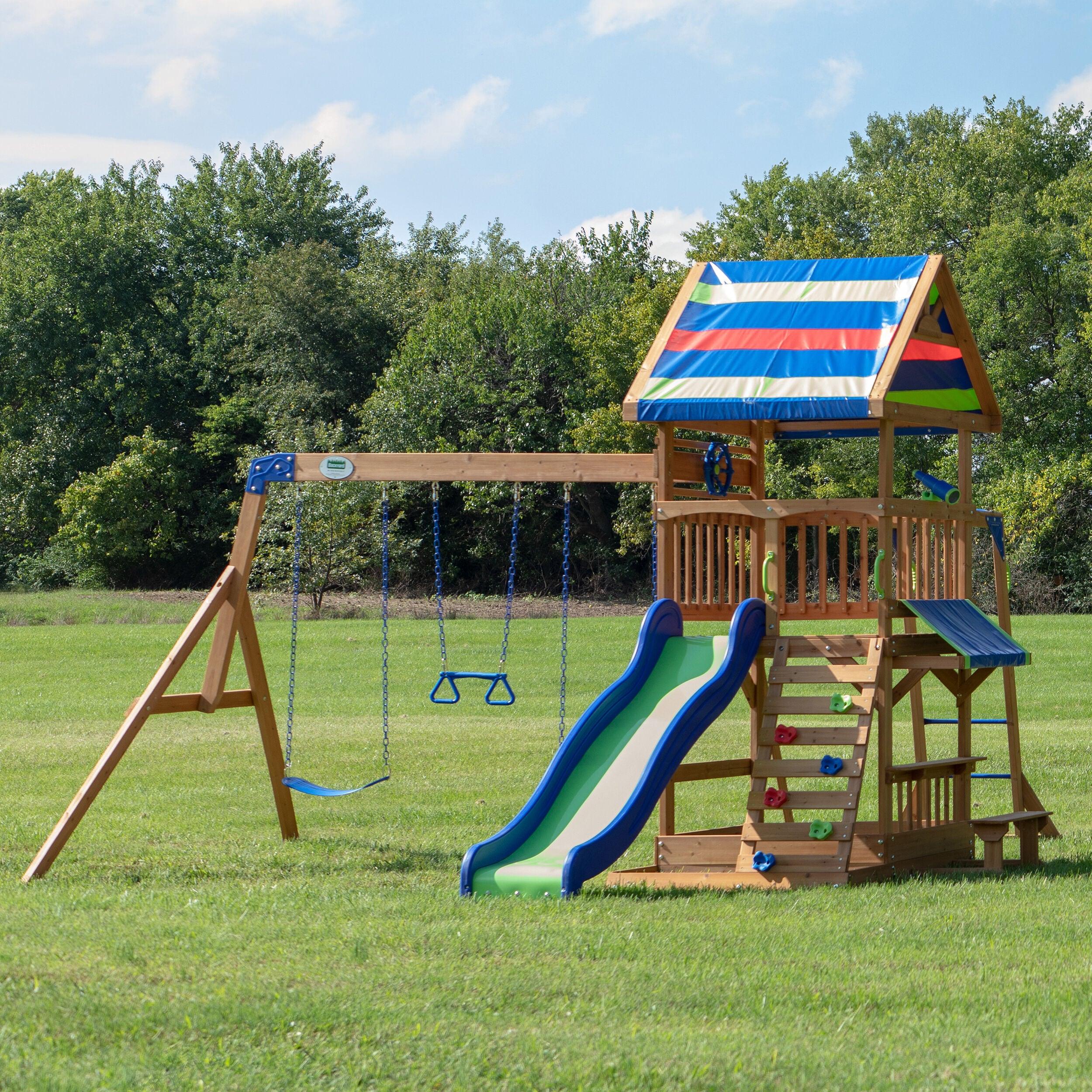 Backyard Discovery Beach Front Swing Set