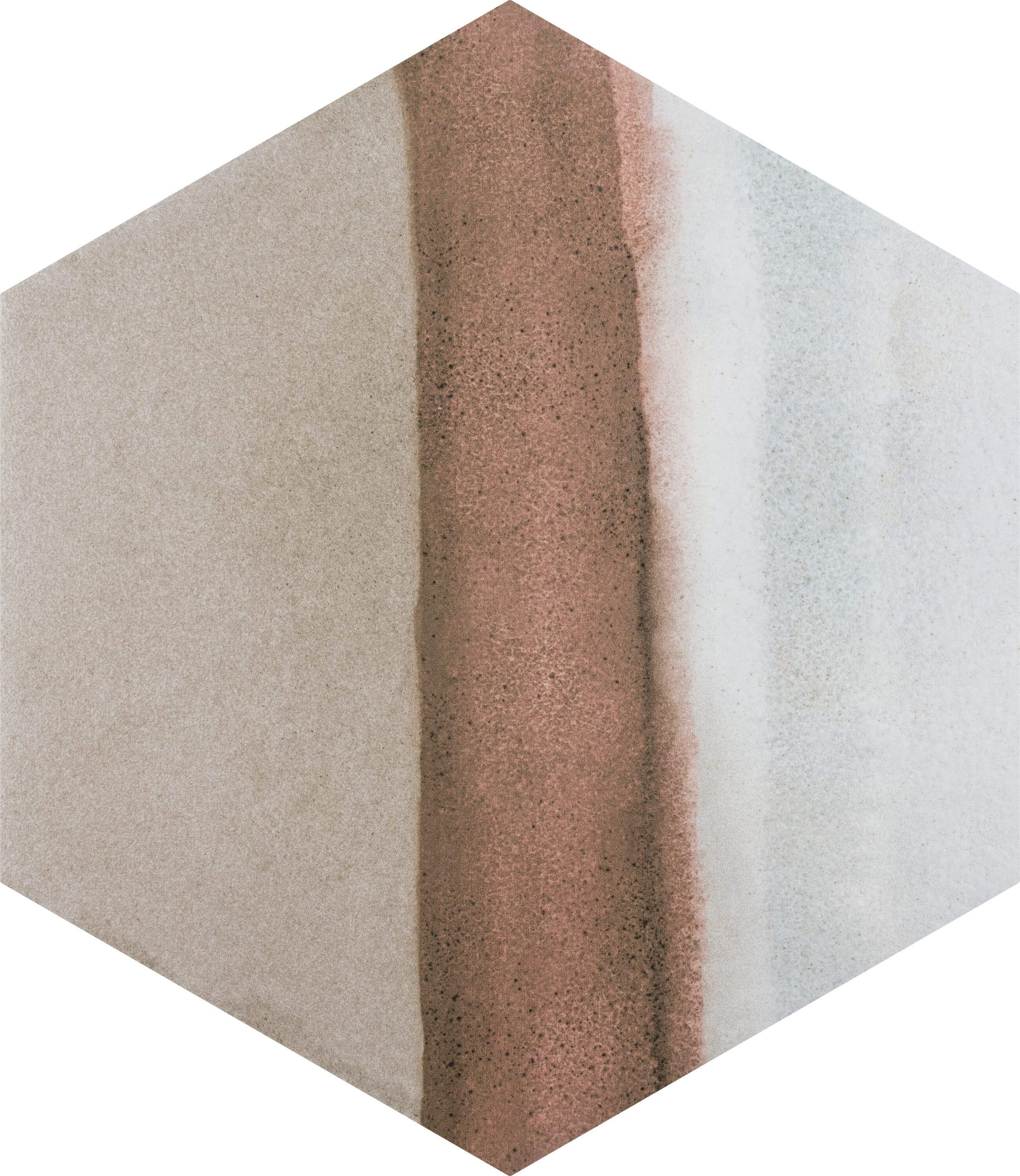 Matter Hex Canvas 8' x 9' Stone Look Wall & Floor Tile