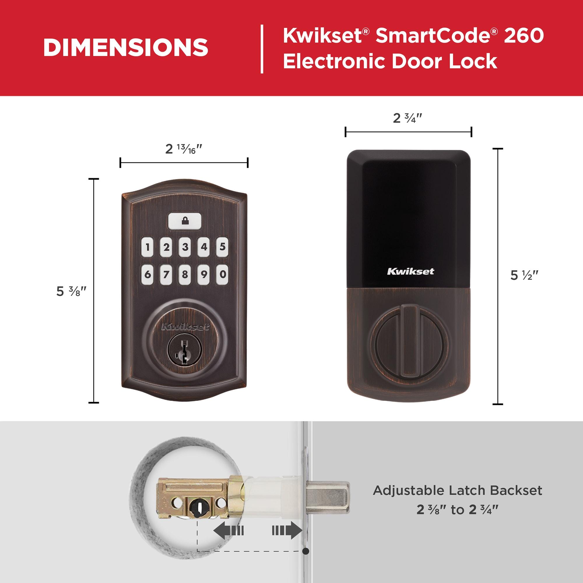 Single Cylinder Electronic Deadbolt SmartKey