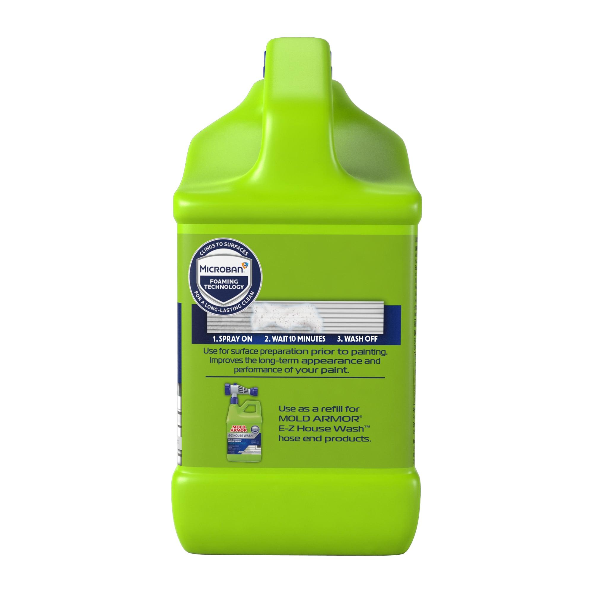 Mold Armor E-Z House Wash for Exterior Cleaning, 1 Gallon