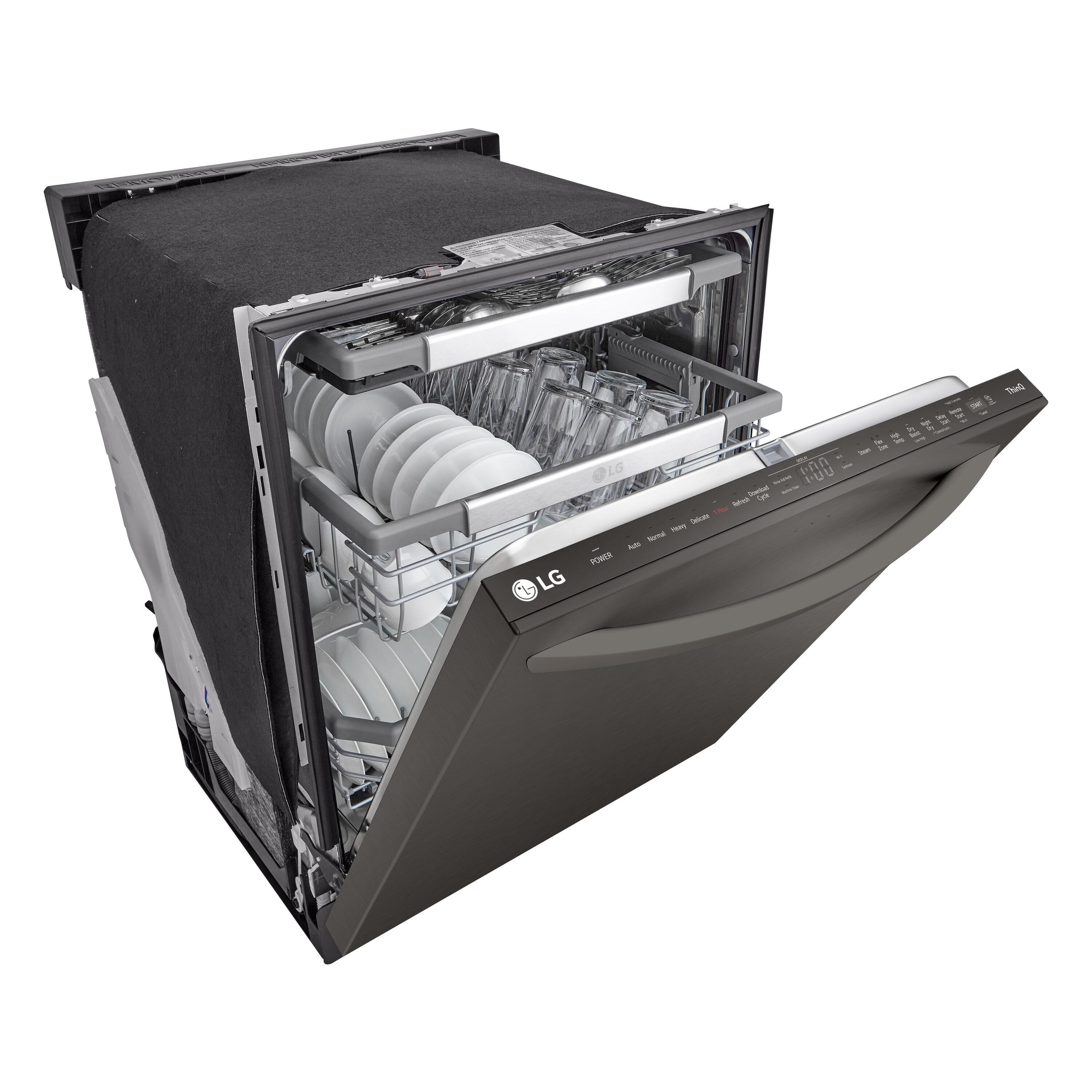 LG LG Smart Top Control Dishwasher with 1-Hour Wash & Dry, QuadWash® Pro, TrueSteam®, and Dynamic Heat Dry™ LDTH7972D