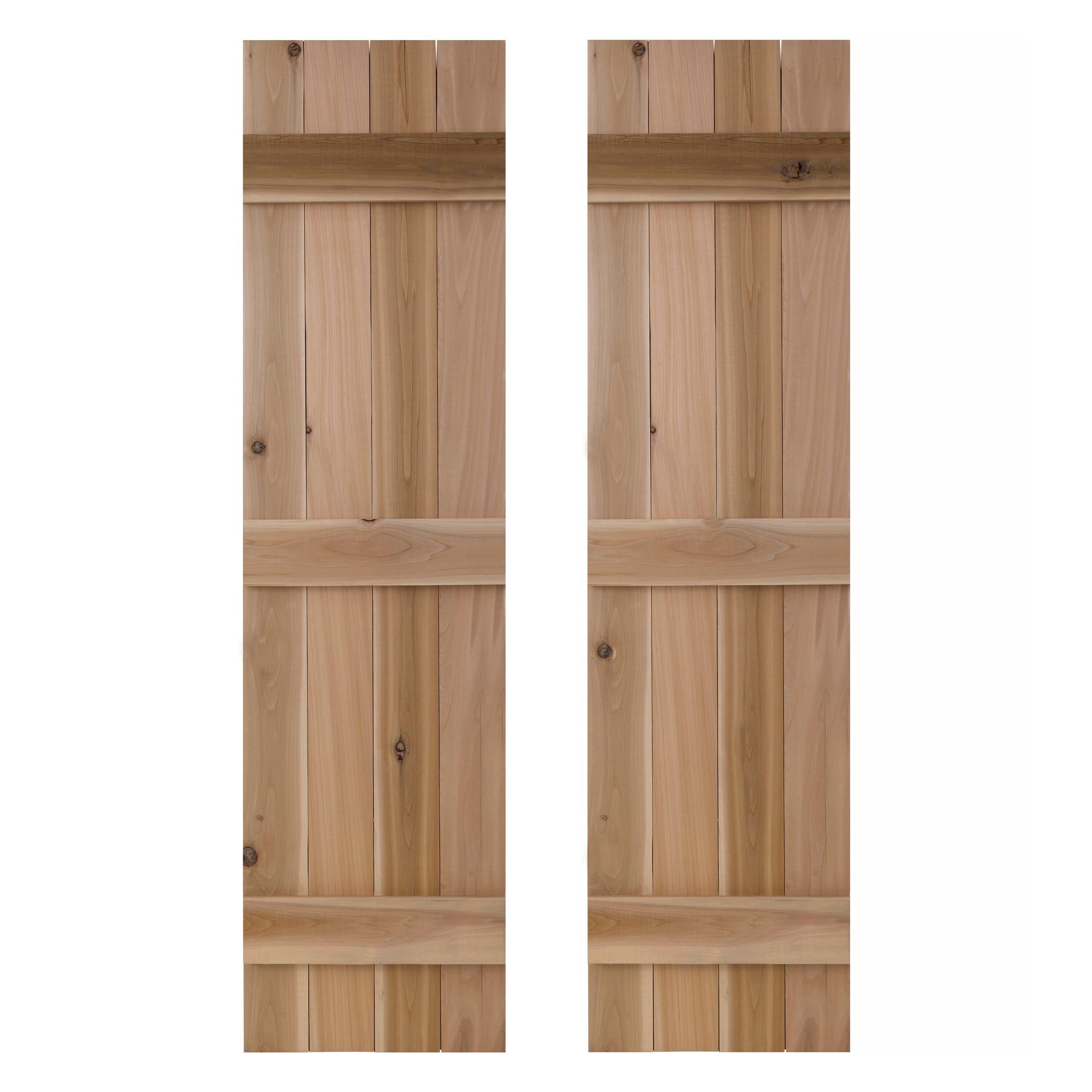 14'' Board & Batten Shutters (Set of 2)