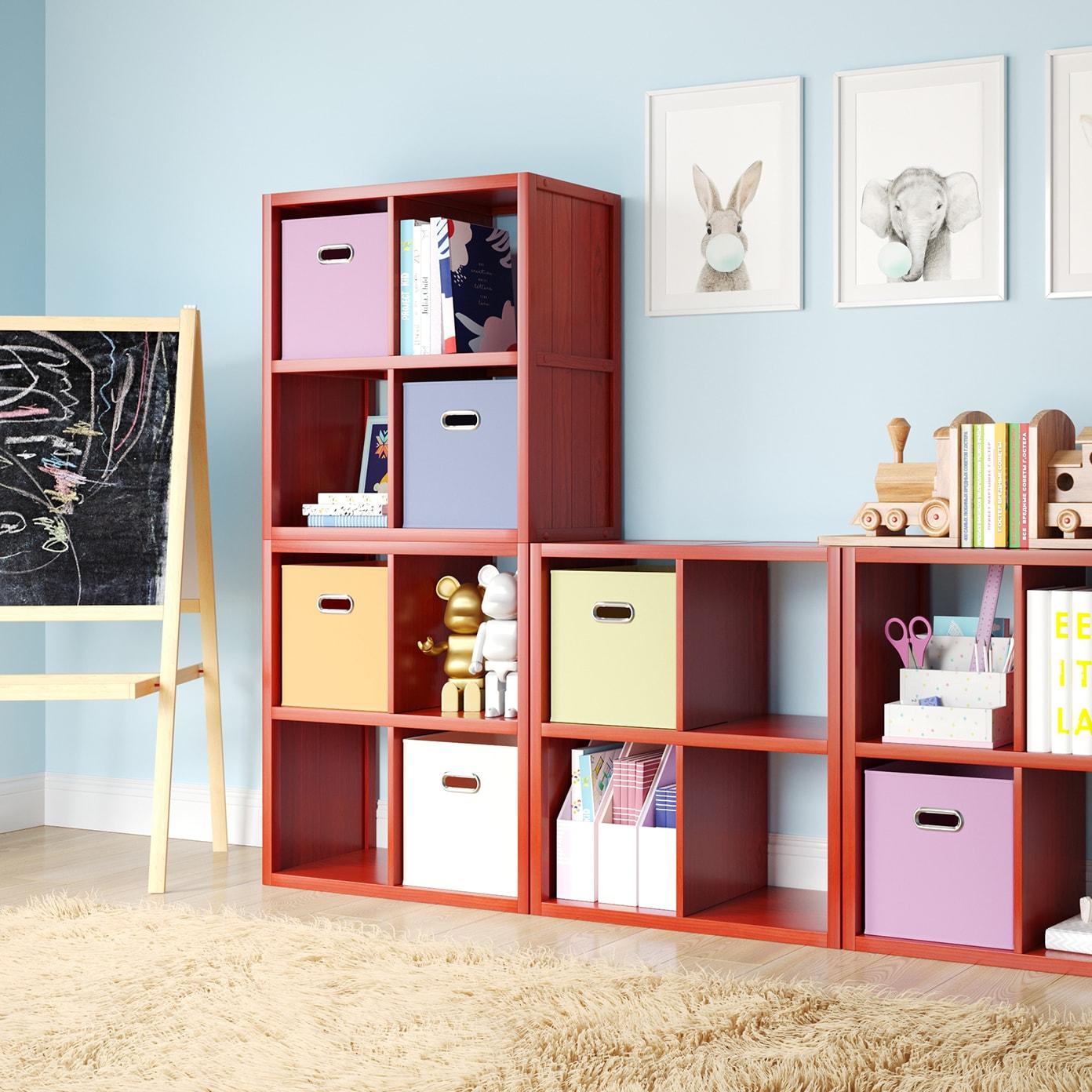 John Louis Home John Louis Home Solid Wood Cube Organizer