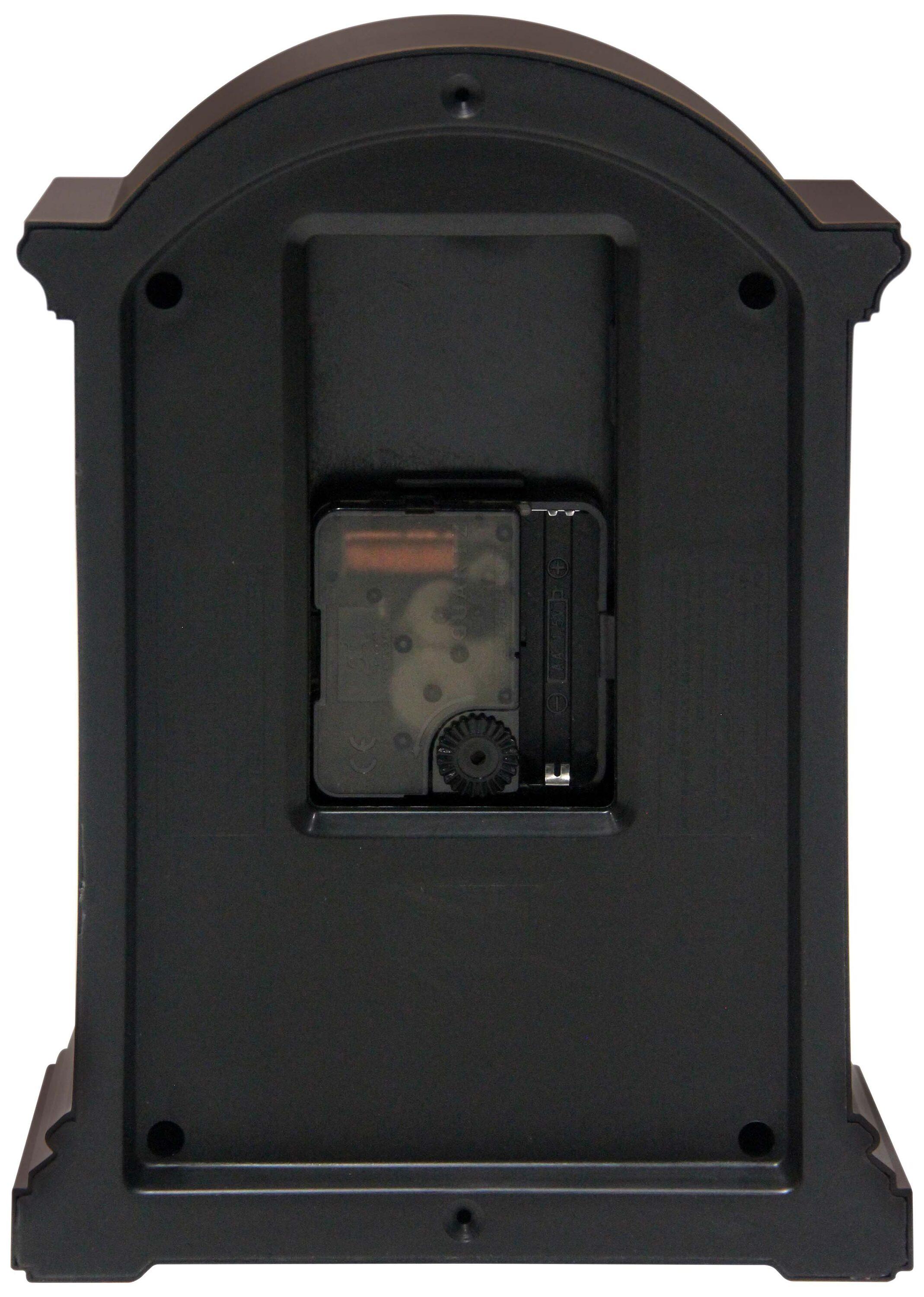 9" Tabletop Clock Antique Brown - Infinity Instruments