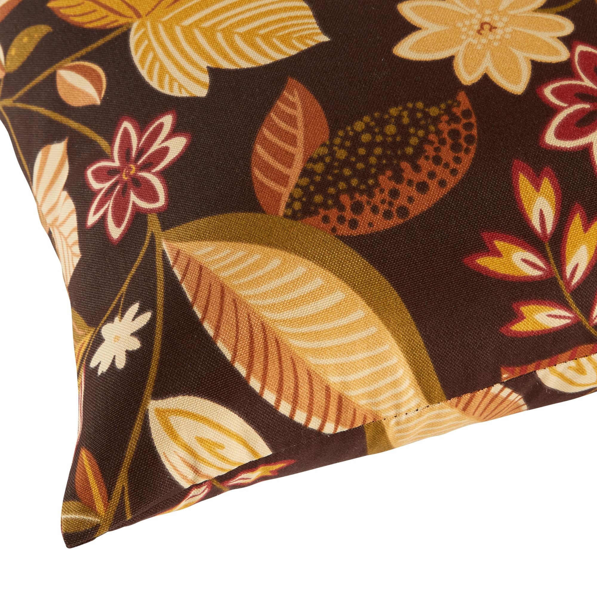 Indoor/Outdoor Reversible Throw Pillow