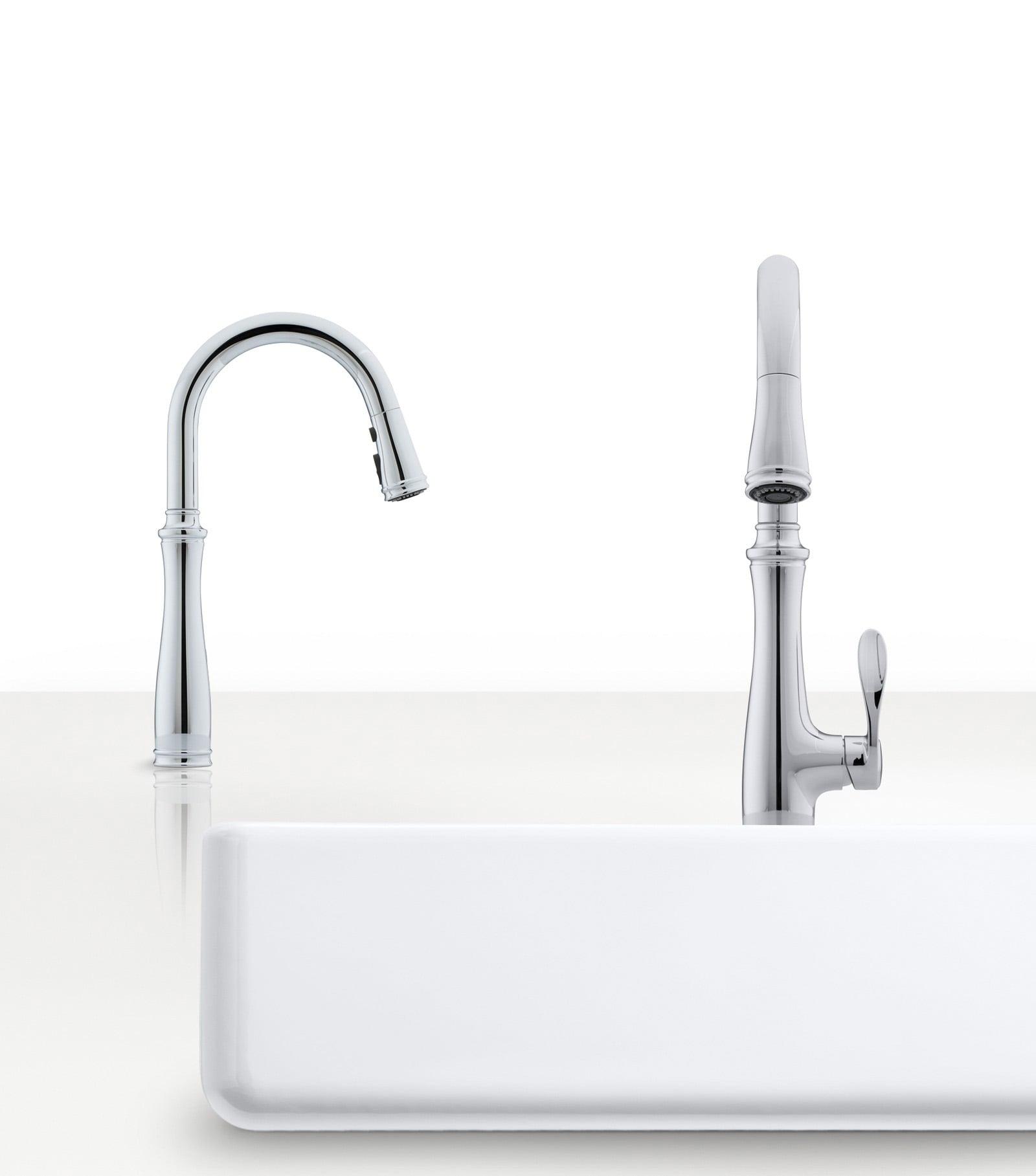 Bellera™ Pull Down Single Handle Kitchen Faucet with Handle and Supply Lines