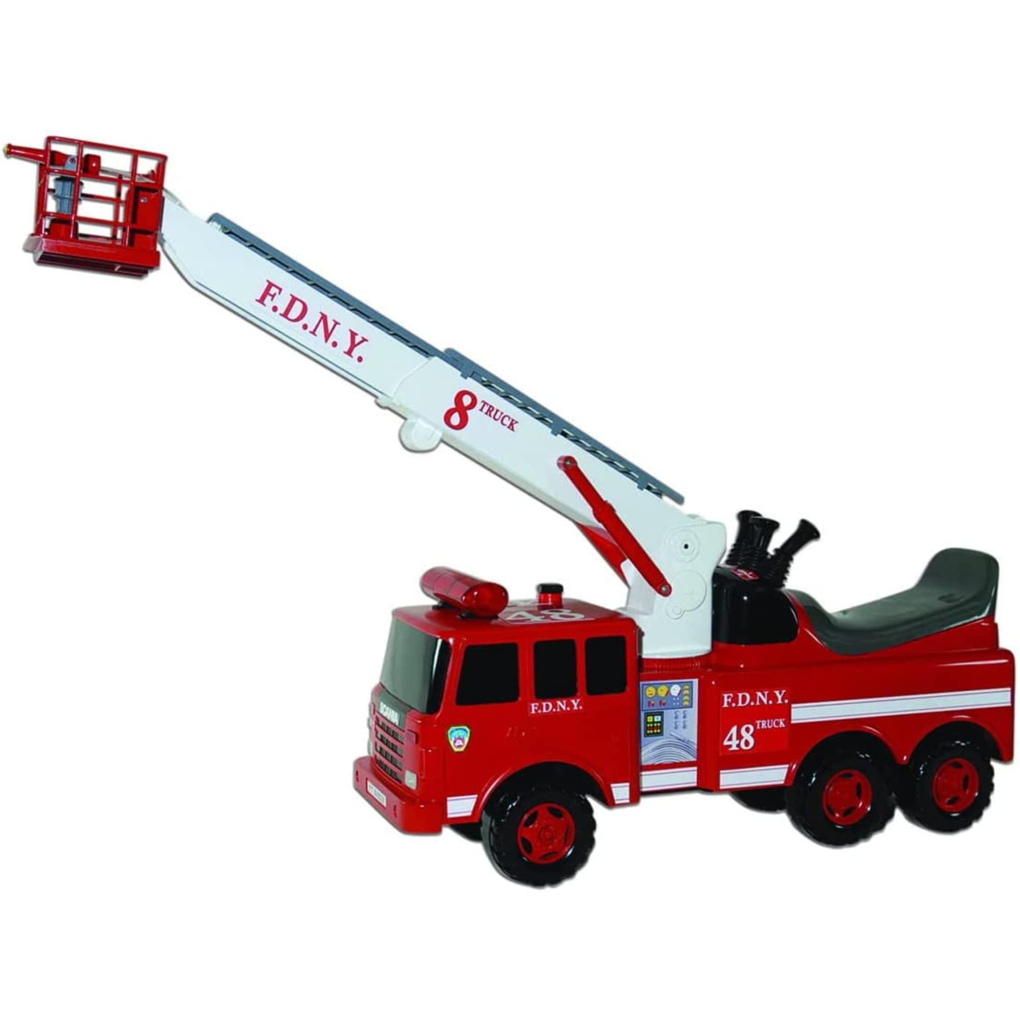 Skyteam Technology Skyteam Technology 2 Volt 1 Seater Police / Fire Department Push/Pull Ride On