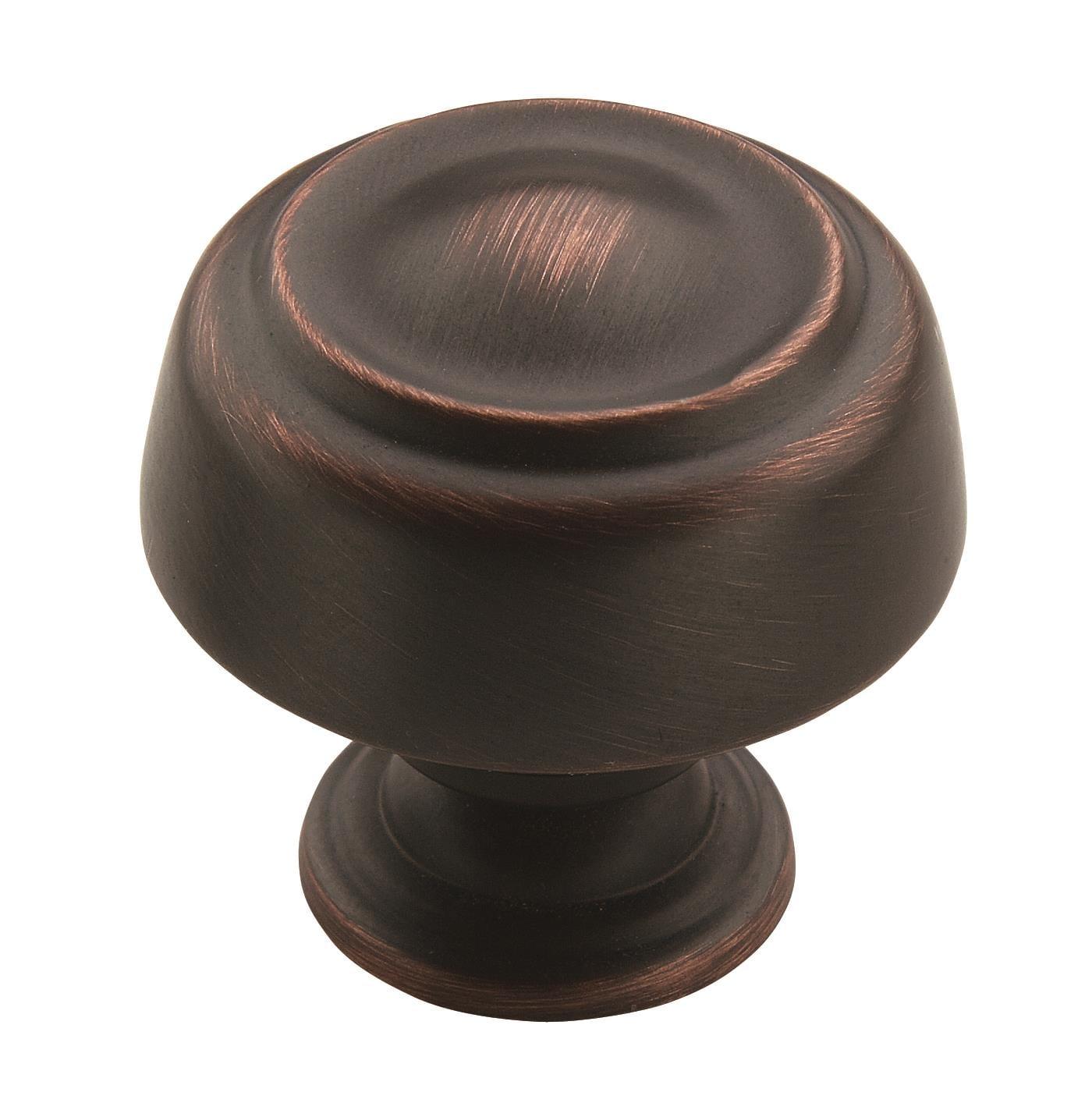 Amerock Kane 1-5/8 inch (41mm) Diameter Oil-Rubbed Bronze Cabinet Knob