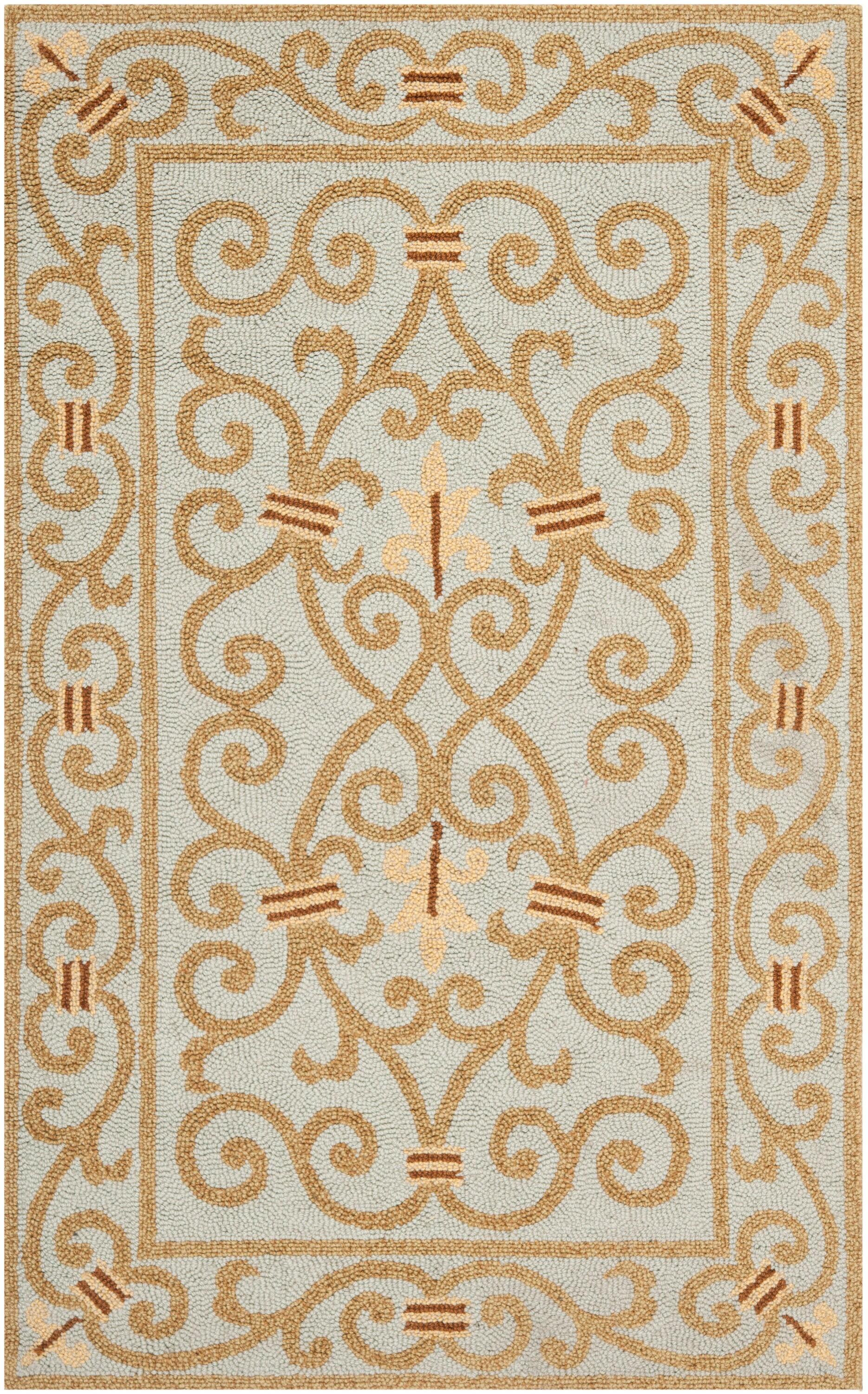 Safavieh Hand Hooked Wool Pile Oriental Rug