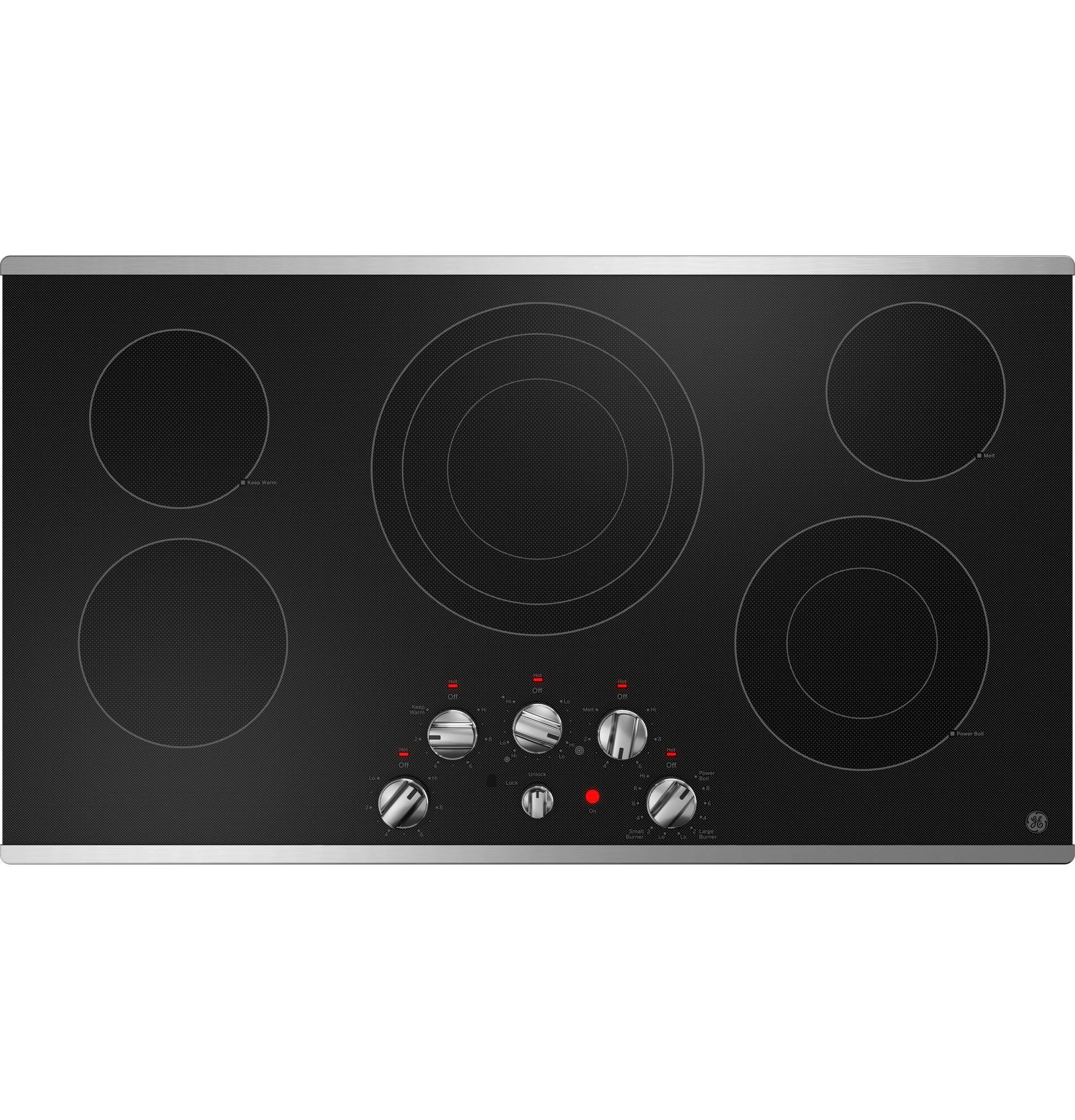 36.13" Electric Cooktop with 5 Elements