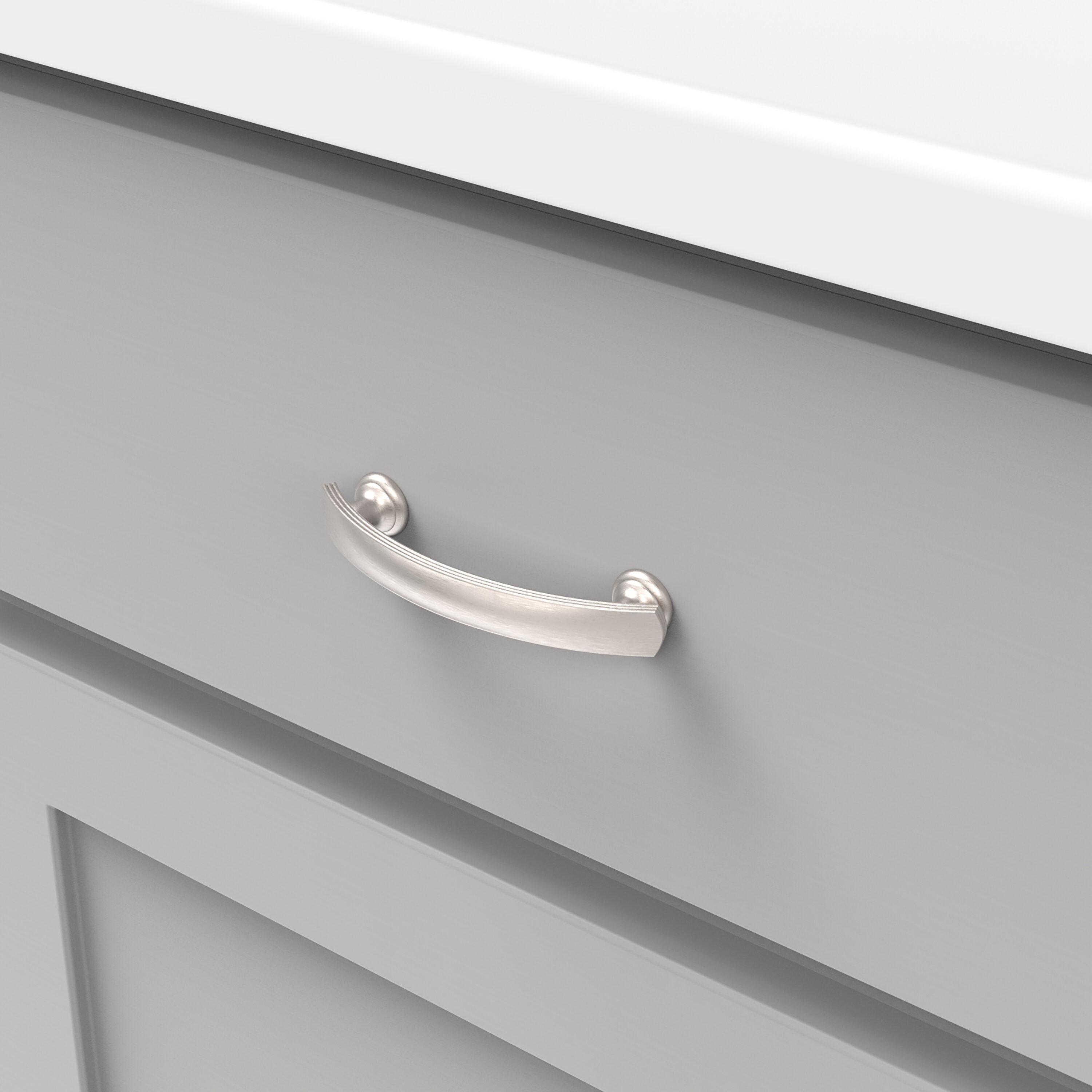 Hickory Hardware American Diner Collection Pull - Transitional, Traditional Hardware for Drawers & Cabinets (Set of 10)
