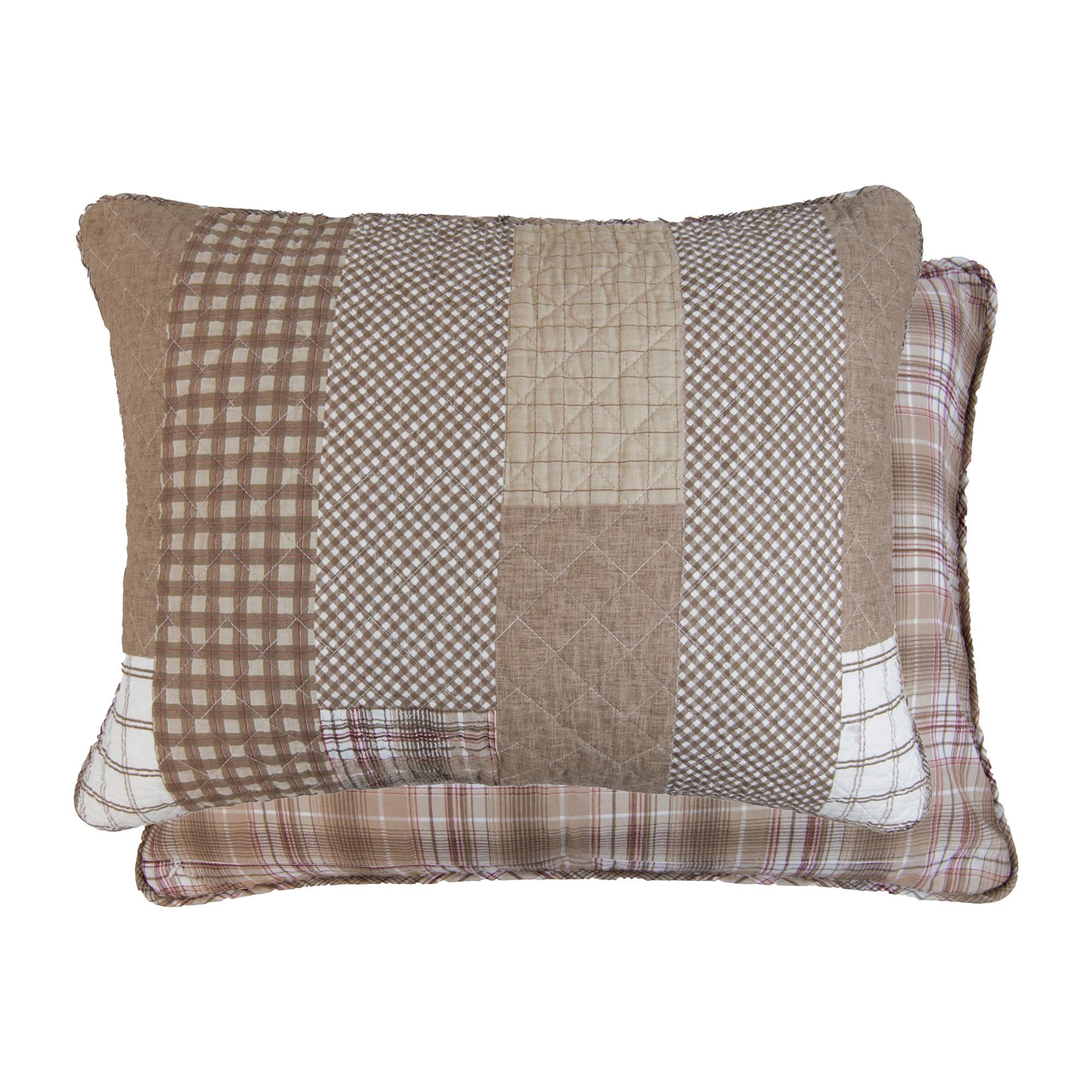 Donna Sharp Highland Plaid 2PC Cotton Twin Quilt Set