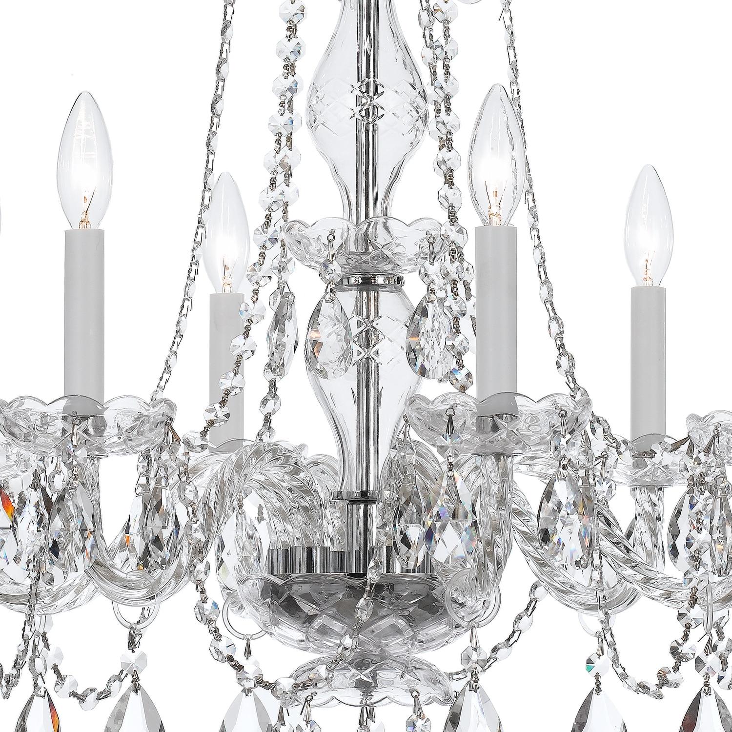 House of Hampton® Kimmori 6 - Light Glass Dimmable Chandelier