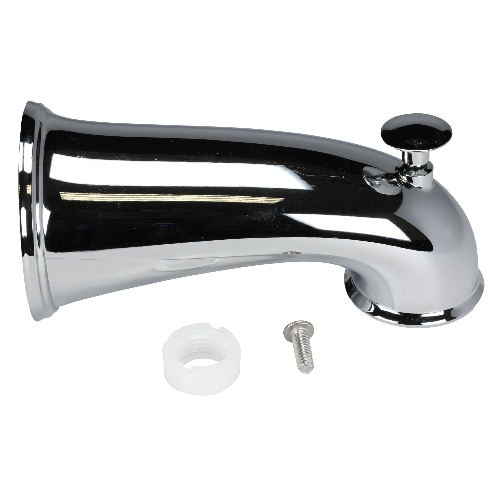 Danco 9D00010315 6" Chrome Decorative Tub Spout With Diverter Faucets