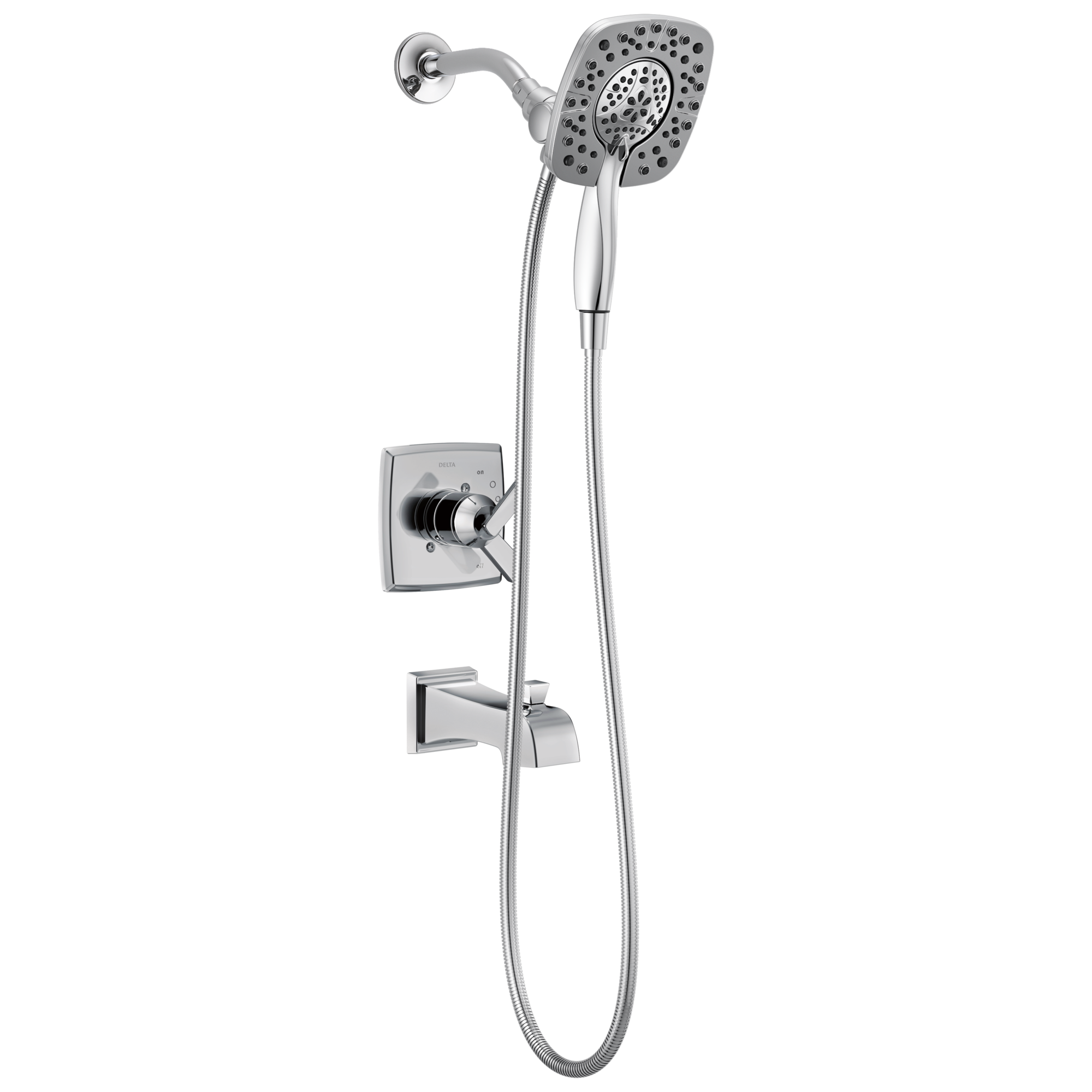 Ashlyn 17 Series Dual-Function Tub Shower Faucet Set, In2ition Shower Handle Trim Kit