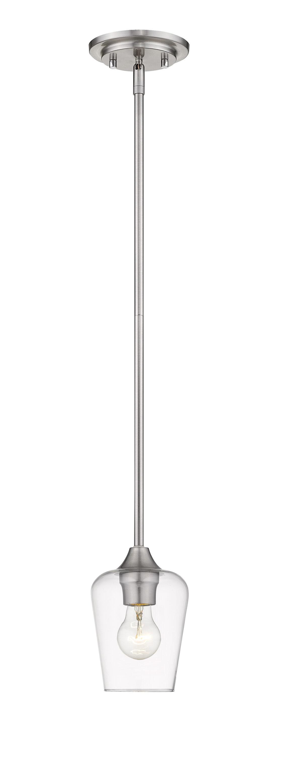 Z-Lite Joliet 1 - Light Pendant in  Brushed Nickel