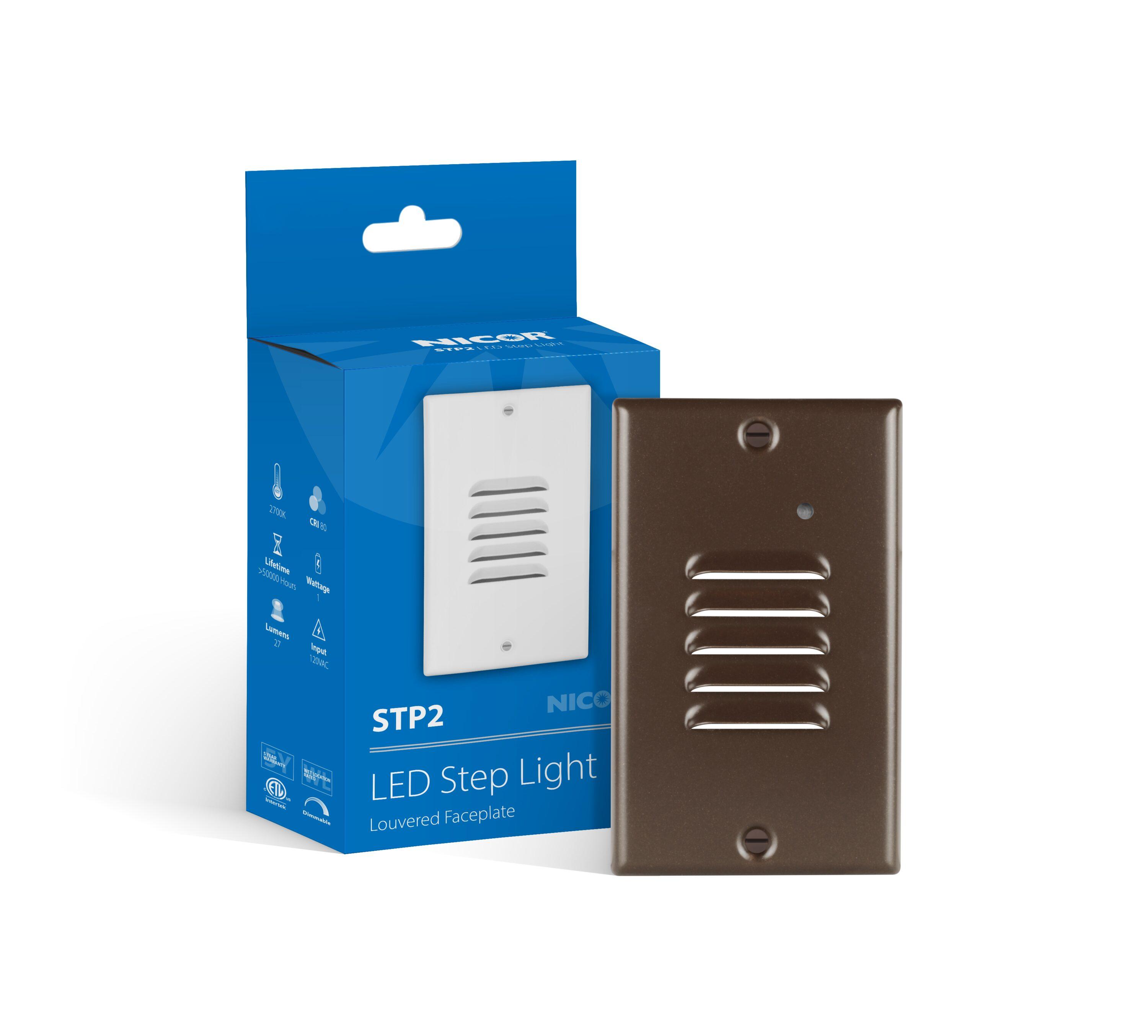 NICOR Lighting Integrated LED Step Light
