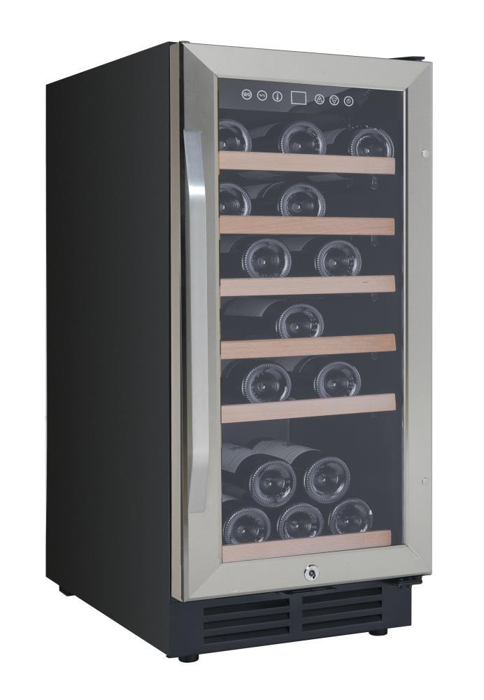 30 Bottle Wine Chiller, Black