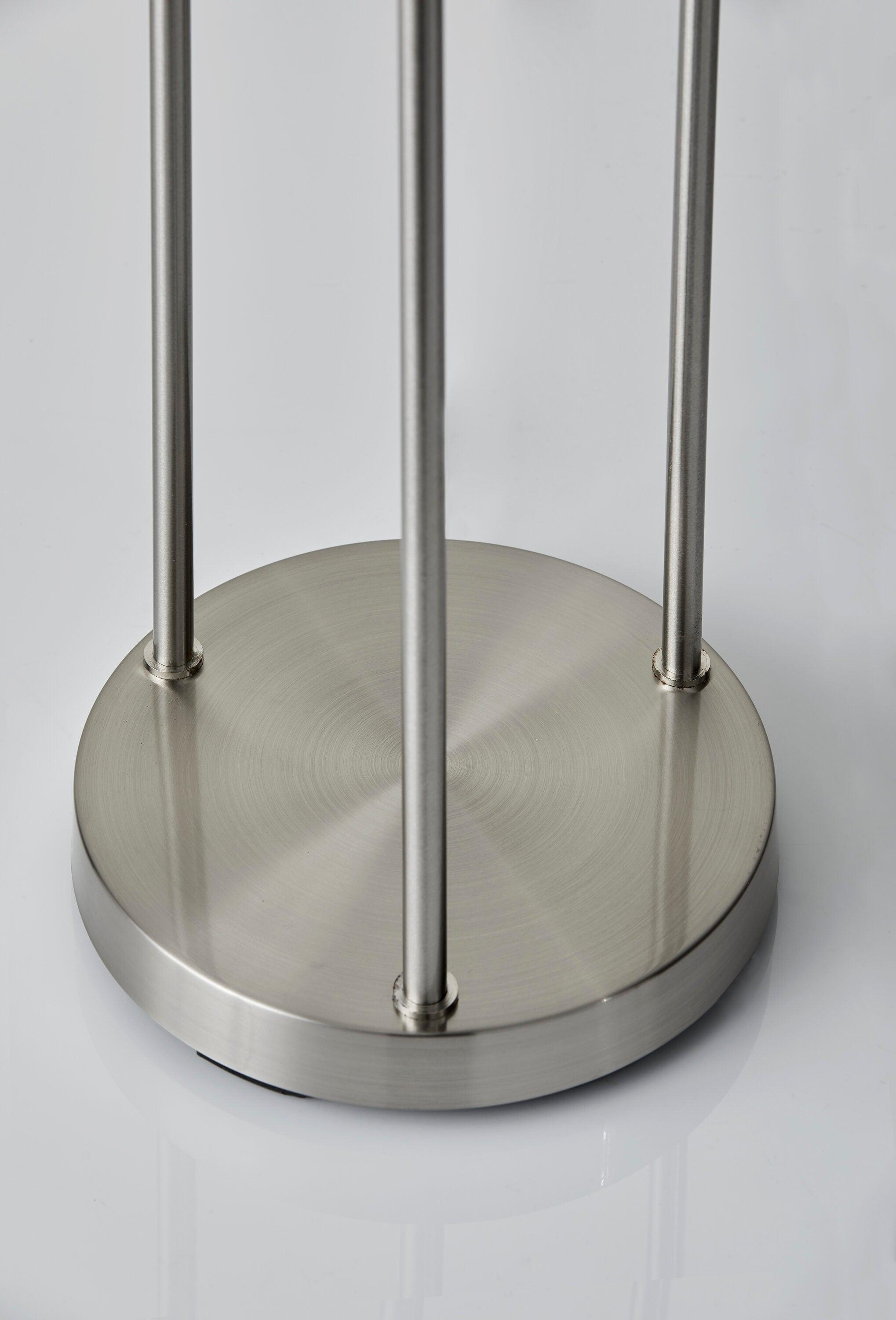 68" Trio Floor Lamp Silver - Adesso