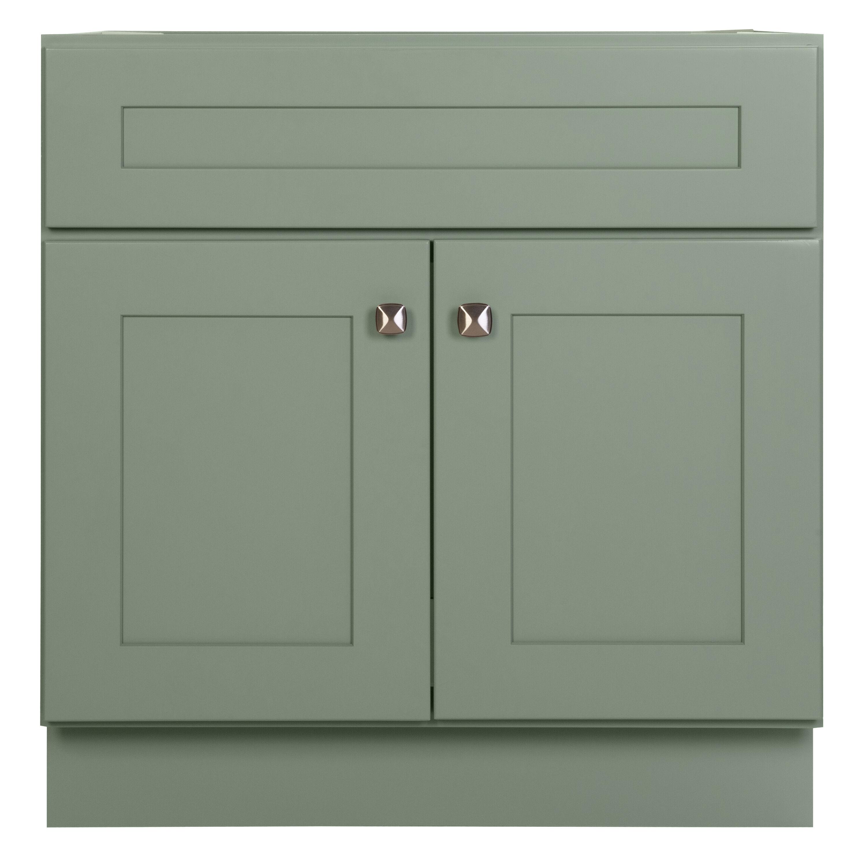 Design House Brookings 30 Inch Bath Vanity, Ready to Assemble, Sherwin Williams®