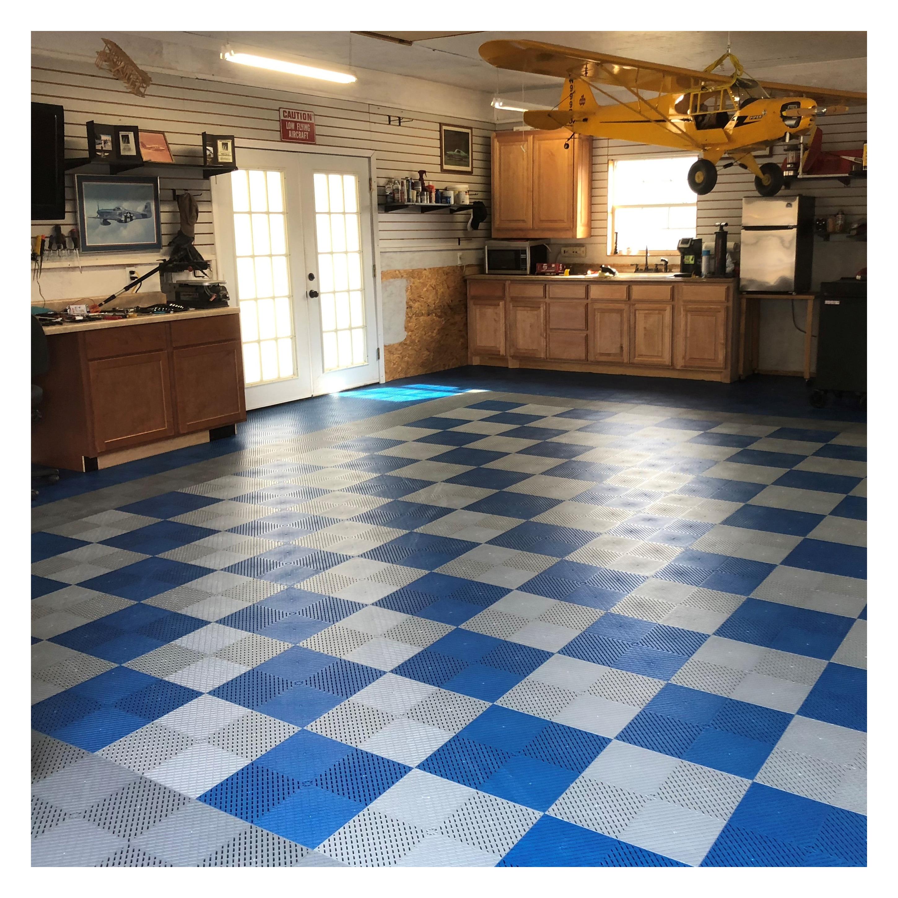 Swisstrax Ribtrax Swisstrax 12'' W x 12'' L Garage Flooring Tiles