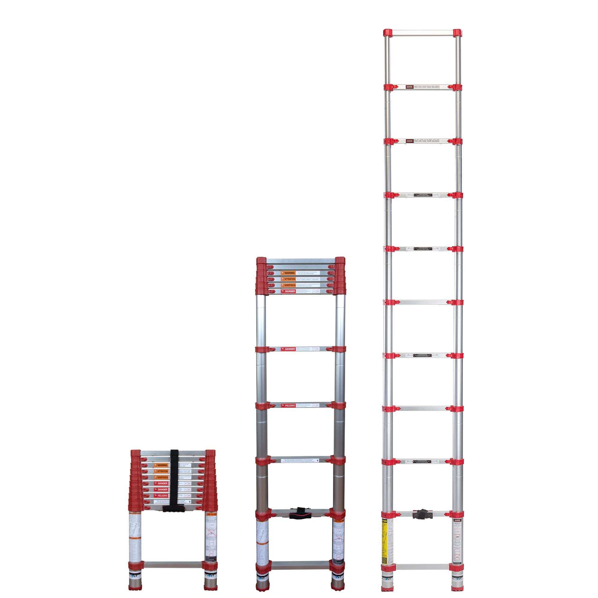 Xtend + Climb Telescoping Ladder,Extended 10 ft. 6" H 760P+