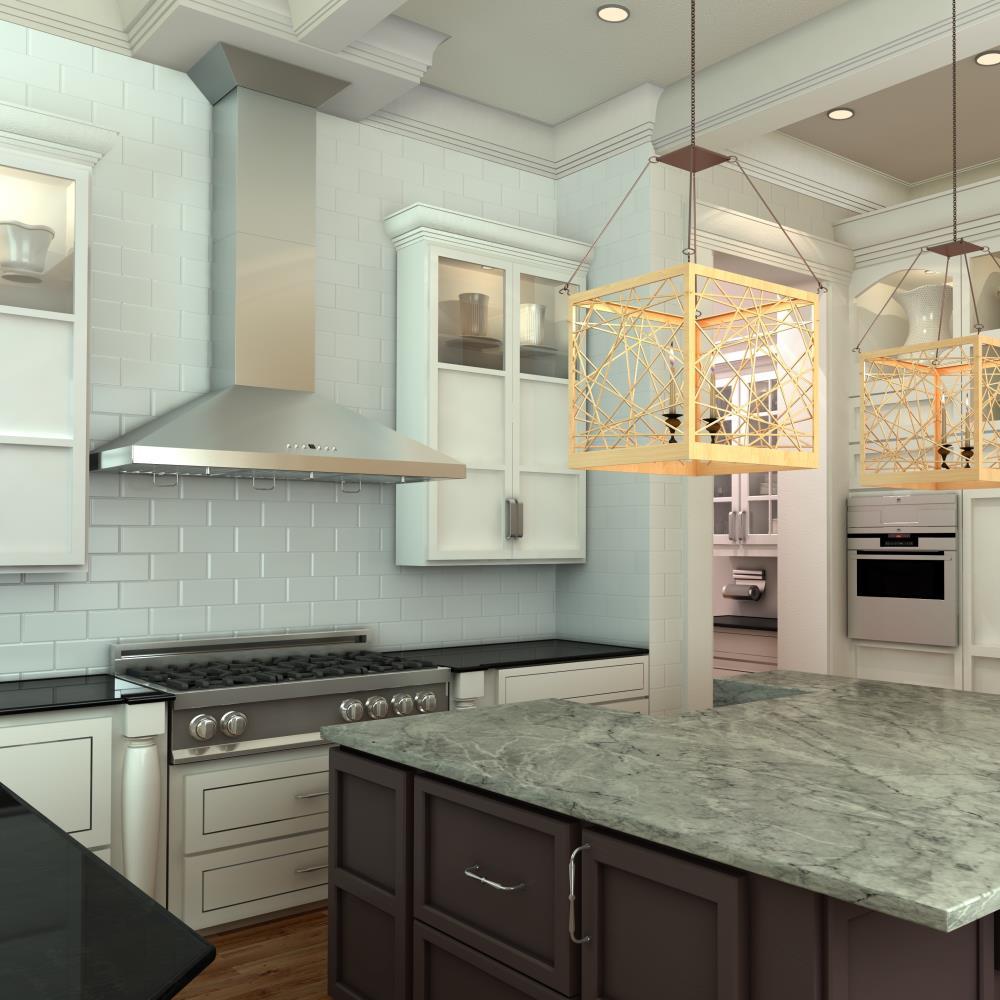 ZLINE KL2CRN-30 ZLINE 30 in. Convertible Vent Convertible Vent Wall Mount Range Hood in Stainless Steel W/ Crown Molding (KL2CRN-30)