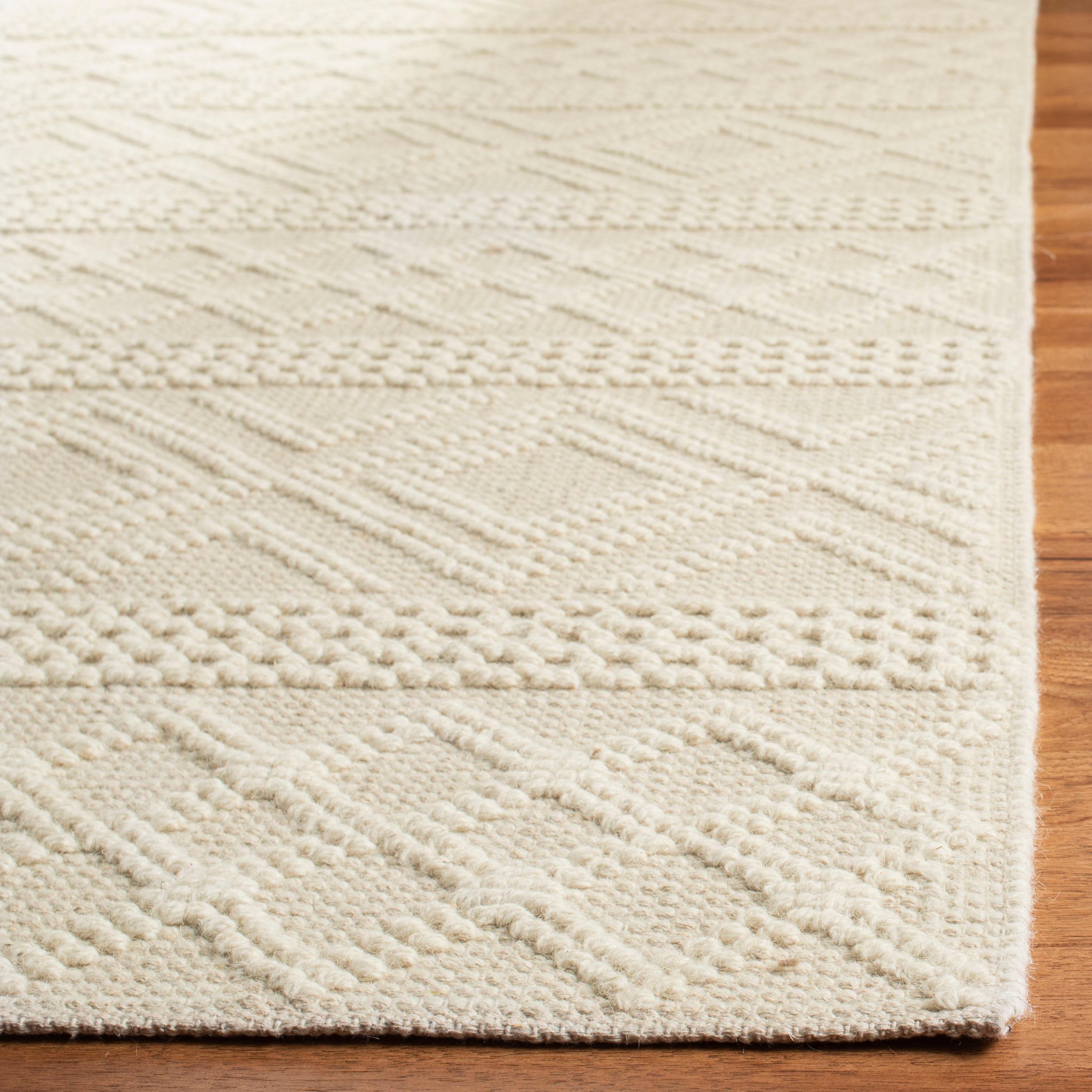 Vermont VRM211 Hand Woven Indoor Accent Rug - Ivory - 3'x5' - Safavieh.