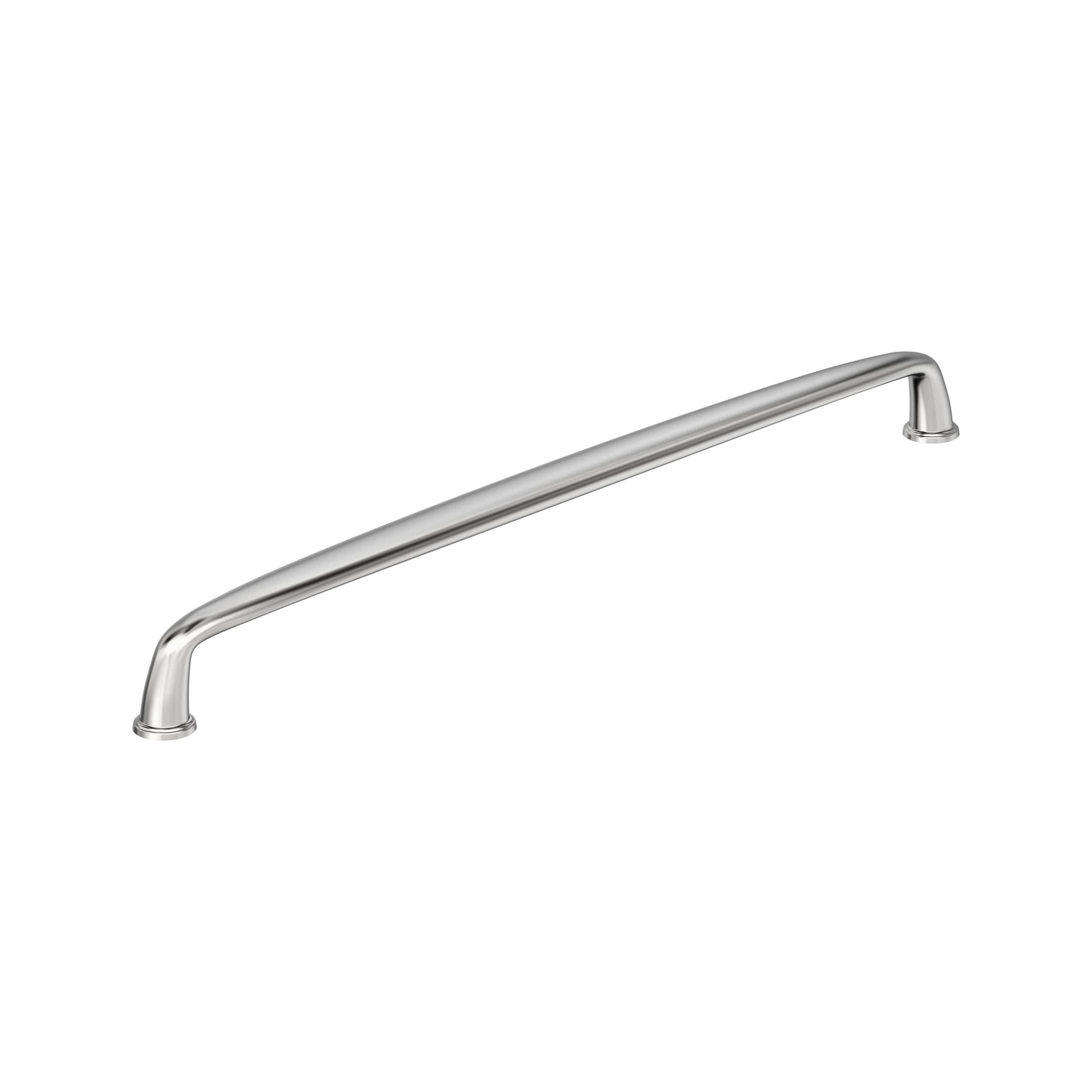 Amerock Kane 12-5/8 inch (320mm) Center-to-Center Polished Chrome Cabinet Pull