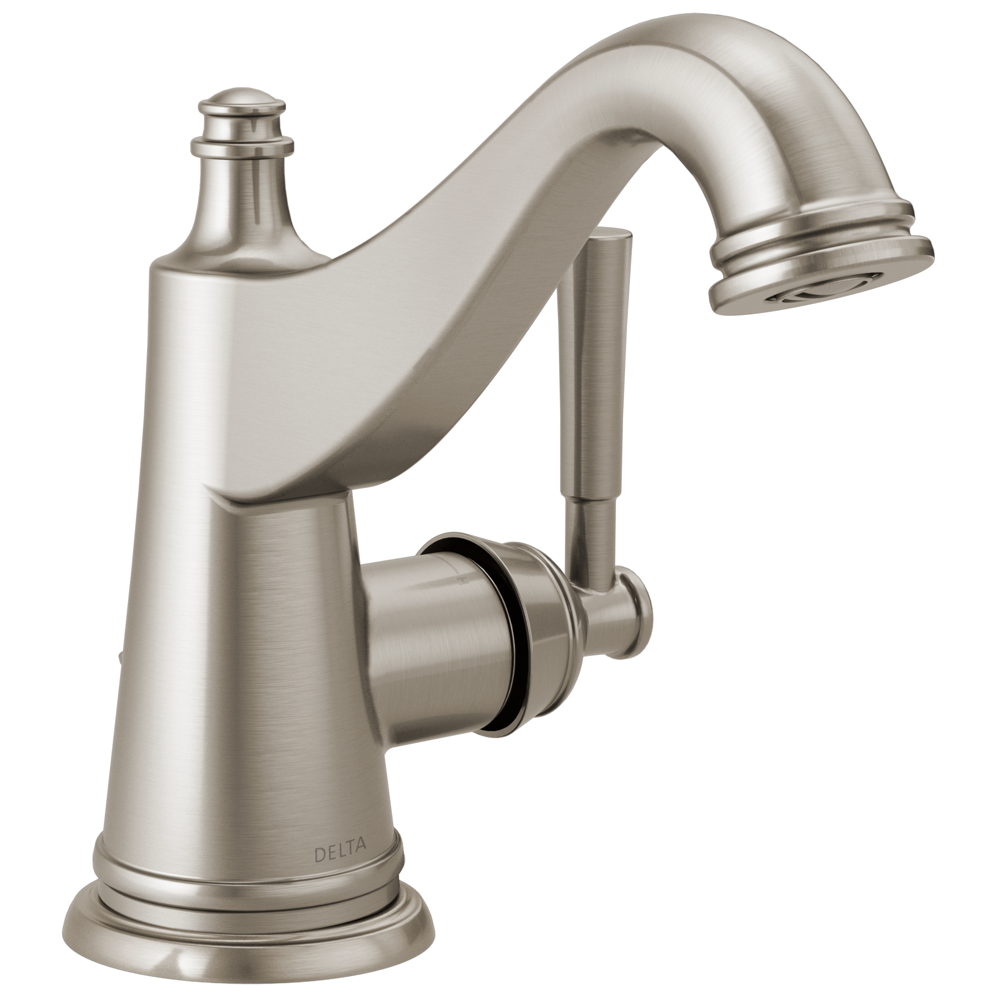 Mylan Single Hole Bathroom Faucet with Drain Assembly, Single Handle Bathroom Sink Faucet