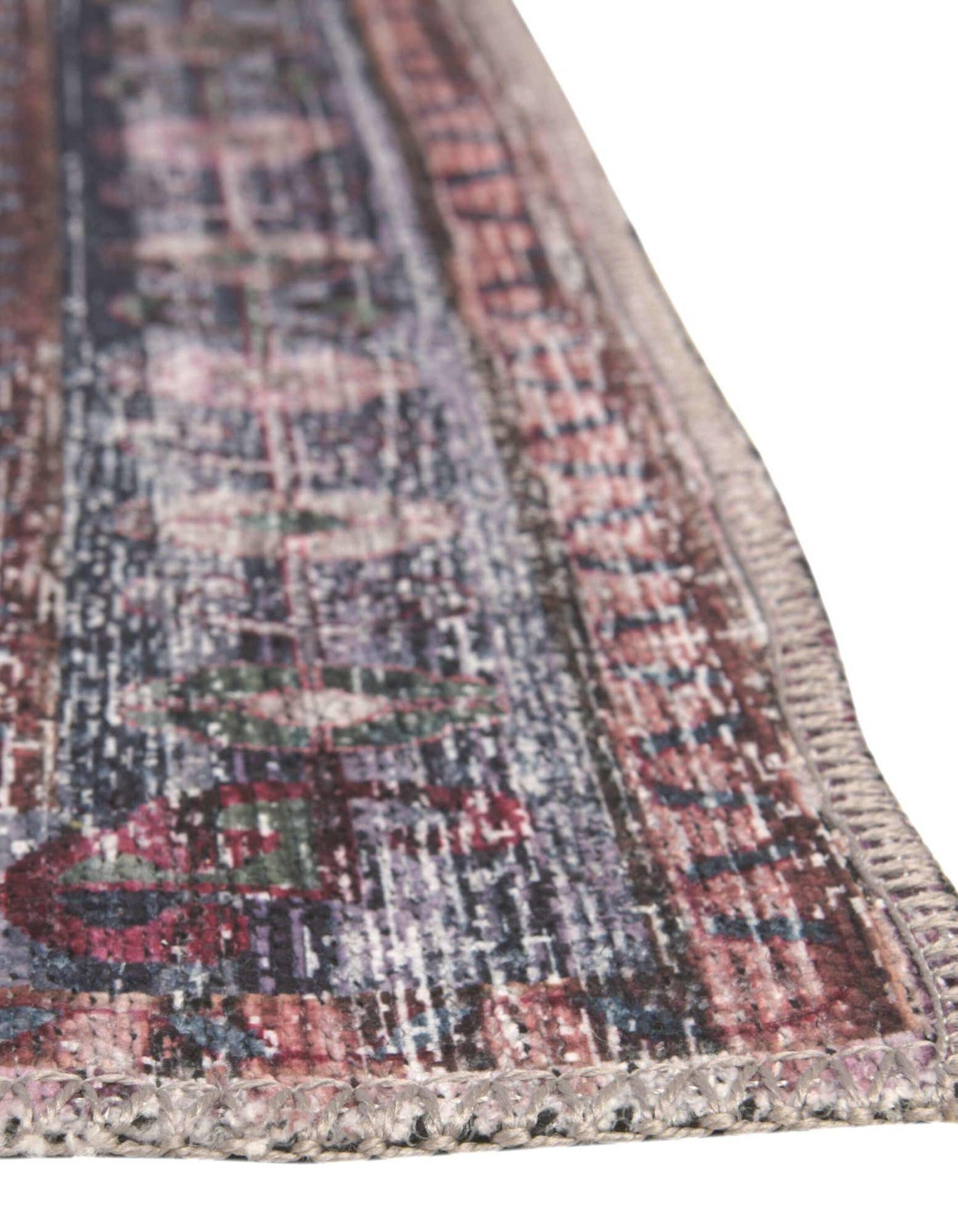 Unique Loom 5' 3 x 5' 3 Mangata Maya Machine Washable Multi Area Rug