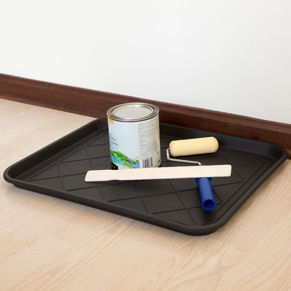 Fleming Supply Oversized All-Weather Rectangular Boot Tray - Black