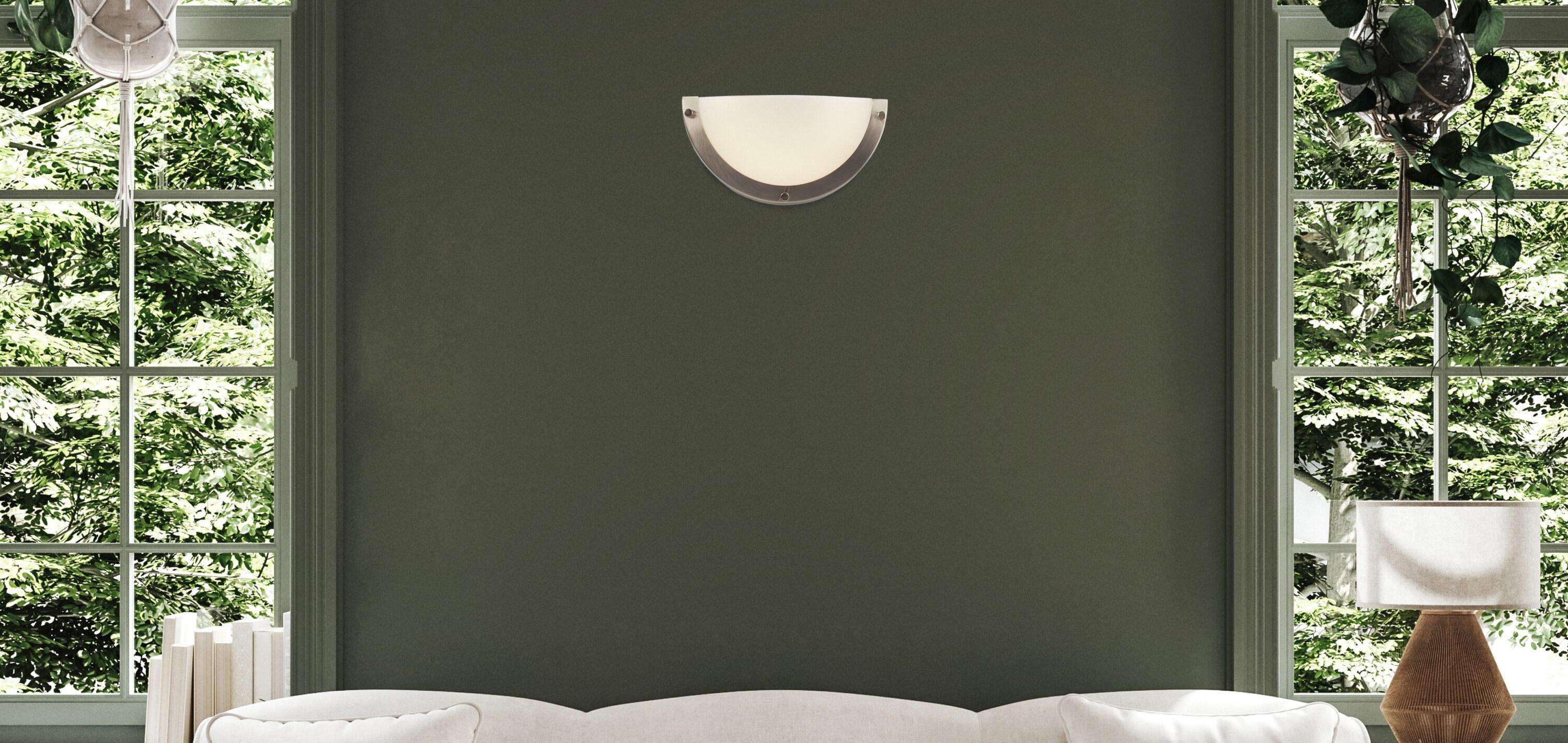 55540WTSN-Maxim Lighting-Linear-12W 1 LED Wall Sconce-12 Inches wide by 6 inches high
