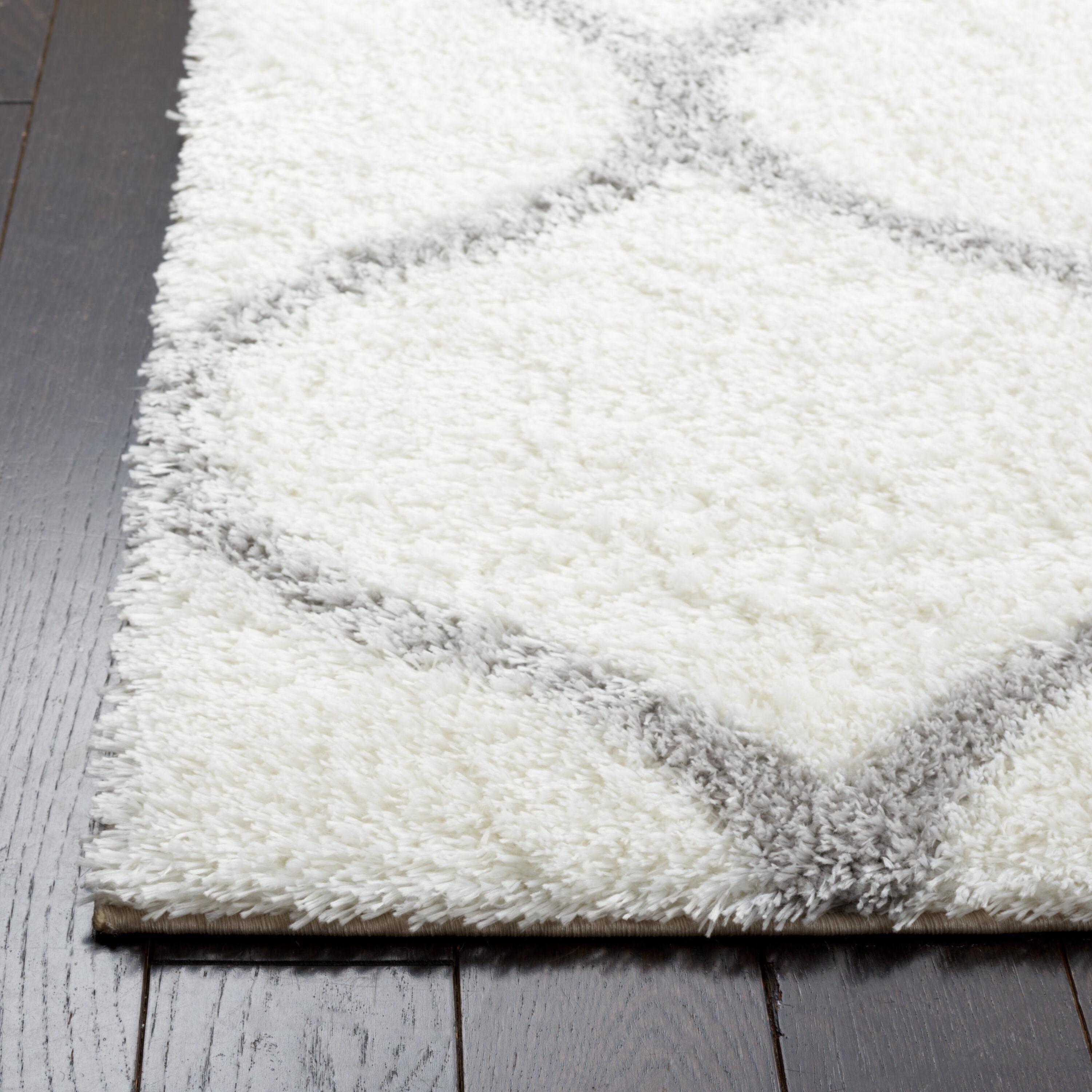 Red Barrel Studio® Tahoe Shag Performance Geometric Rug